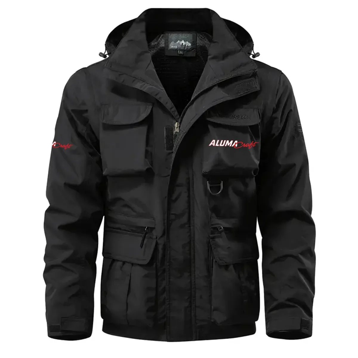 Alumacraft Exclusive Waterproof Multi Pocket Jacket Detachable Hood and Sleeves HCPDMPJ529ACZ - Alumacraft Gift