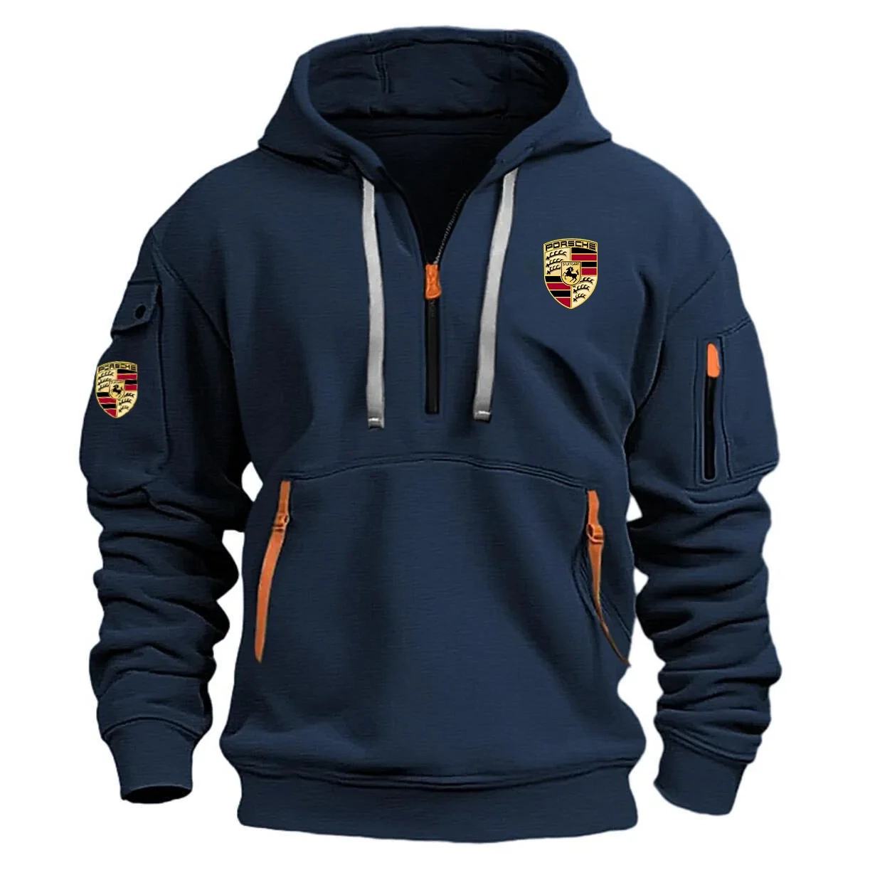 Porsche Exclusive Half Zipper Hoodie OUFAHHZ0819POSZ – Porsche Hoodie