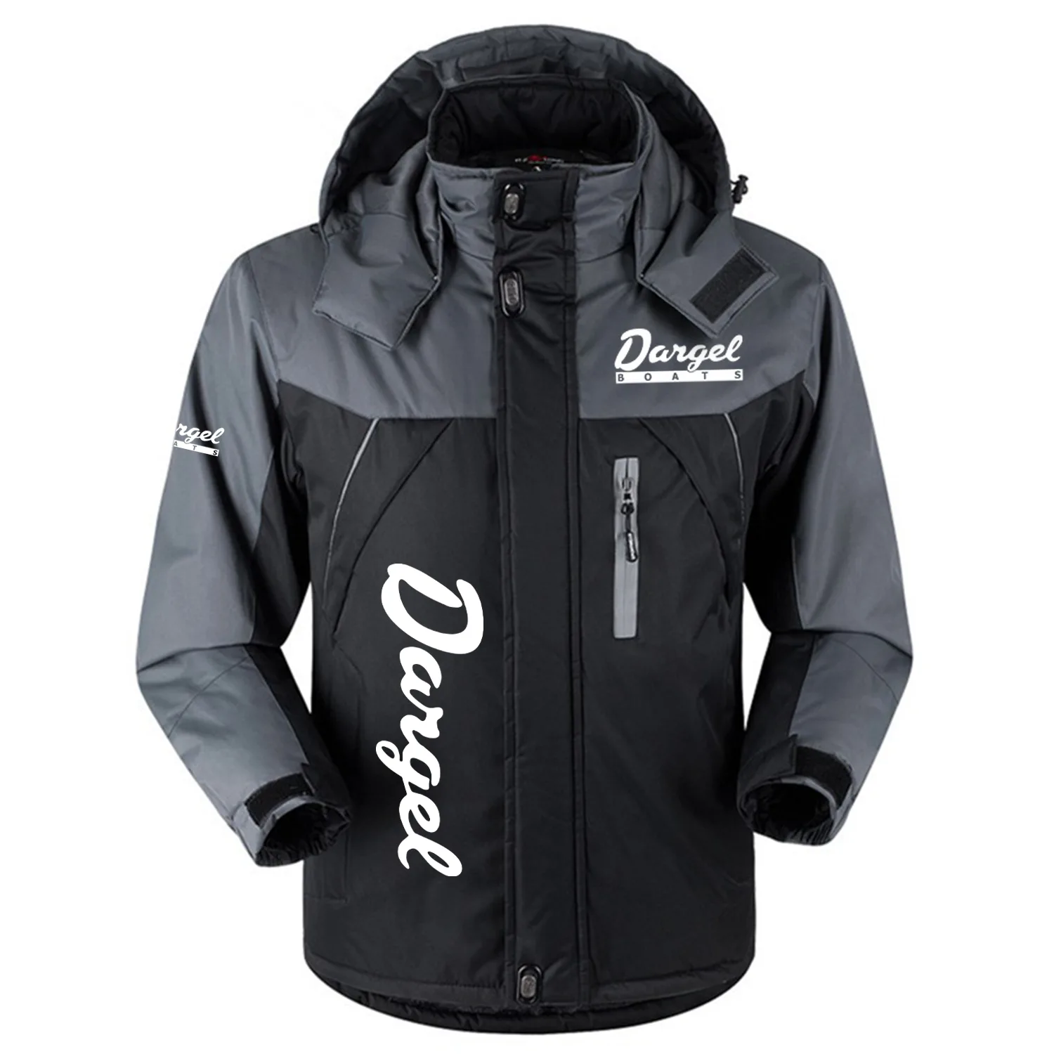 Dargle Exclusive Outdoor Charging Suit Plush Waterproof Windproof Jacket Detachable Hood OUFAPCS1010DARZ – Dargle Jacket