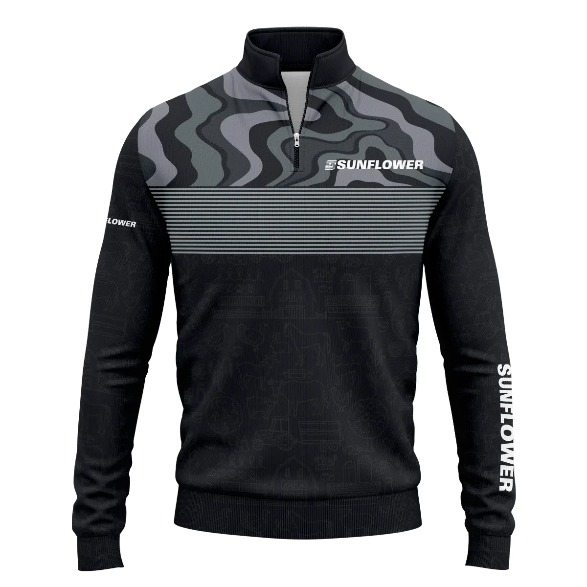 Sunflower Exclusive Quarter-Zip Sweatshirt OUFAQZJ010819SFZ - Sunflower Gift Sunflower Exclusive Quarter-Zip Sweatshirt OUFAQZJ010819SFZ - Sunflower Gift