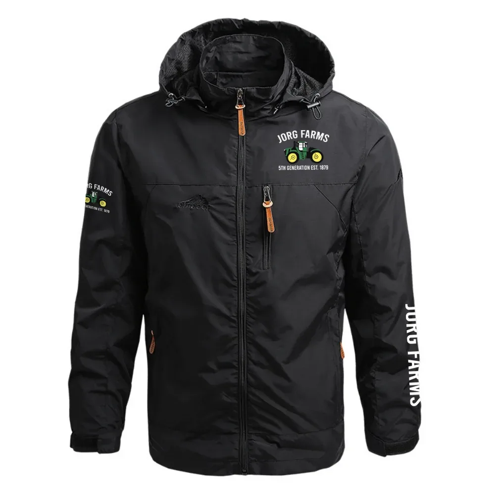 Jorg Farms Exclusive Waterproof Outdoor Jacket Detachable Hood OUFAWOJ0819JF2Z - Jorg Farms Gift