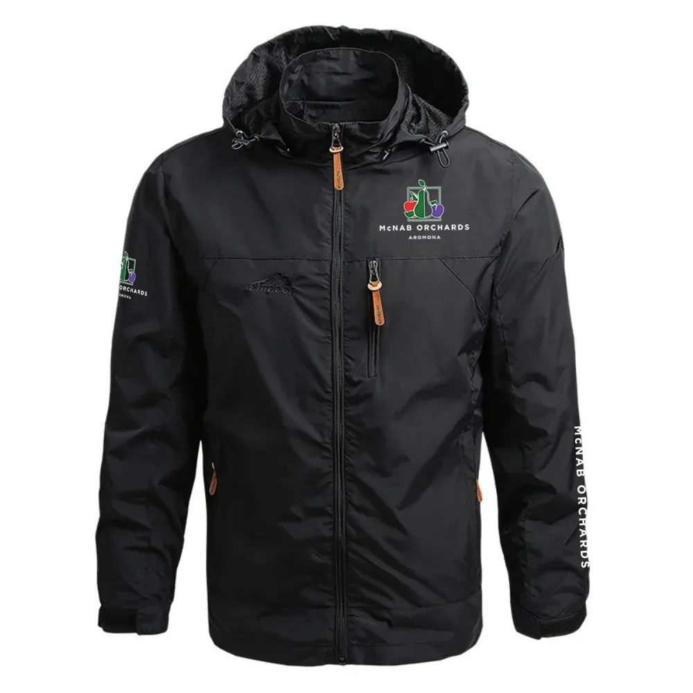McNab Orchards Exclusive Waterproof Outdoor Jacket Detachable Hood OUFAWOJ0819MCOZ - McNab Orchards Gift