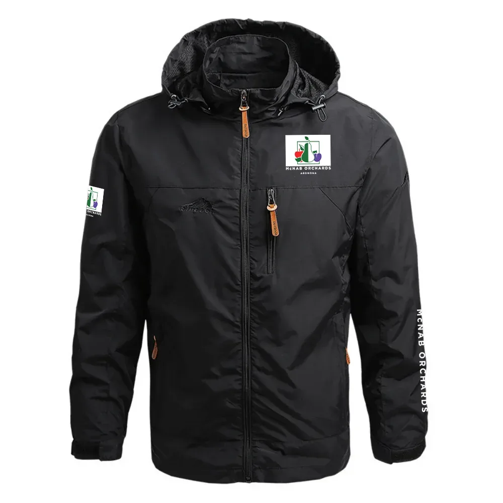 McNab Orchards Exclusive Waterproof Outdoor Jacket Detachable Hood OUFAWOJ0819MCOZ - McNab Orchards Gift