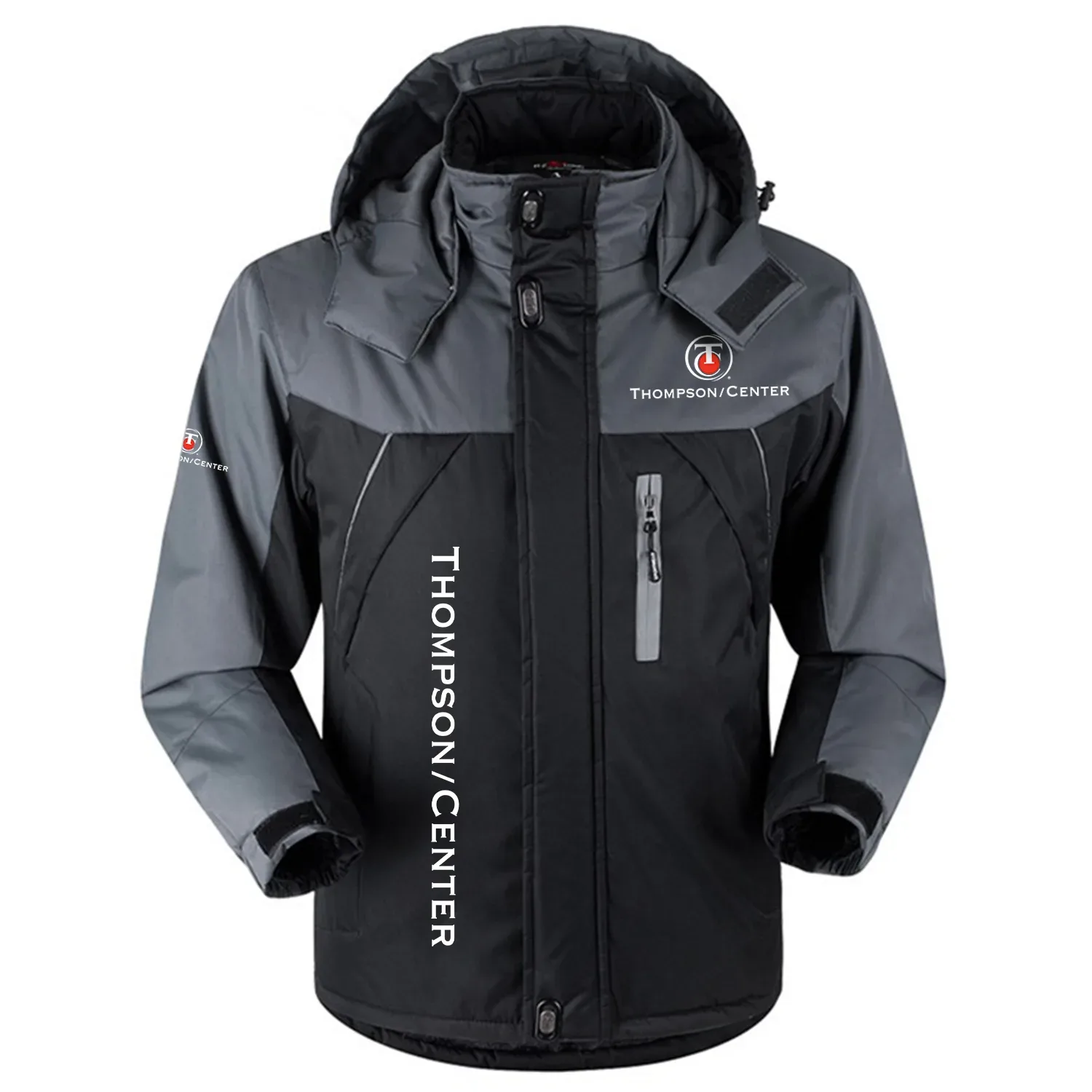 Thompson/Center Exclusive Outdoor Charging Suit Plush Waterproof Windproof Jacket Detachable Hood OUHUPCS0815TCZ - Thompson/Center Jacket