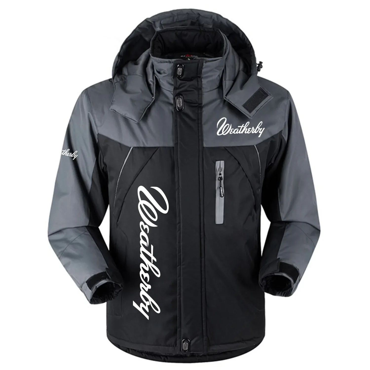 Weatherby Exclusive Outdoor Charging Suit Plush Waterproof Windproof Jacket Detachable Hood OUHUPCS0815WBZ - Weatherby Jacket