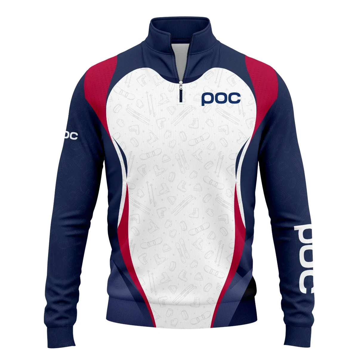 POC Exclusive Quarter-Zip Sweatshirt OUSKQZJ082002POZ - POC Gift POC Exclusive Quarter-Zip Sweatshirt OUSKQZJ082002POZ - POC Gift