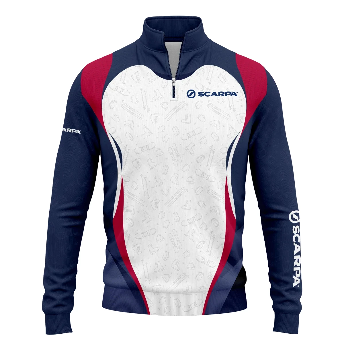 Scarpa Exclusive Quarter-Zip Sweatshirt OUSKQZJ082002SRZ - Scarpa Gift