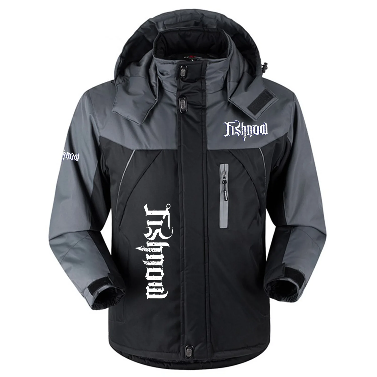 FishNow Exclusive Outdoor Charging Suit Plush Waterproof Windproof Jacket Detachable Hood TTPDPCS2409FNZ – FishNow Jacket