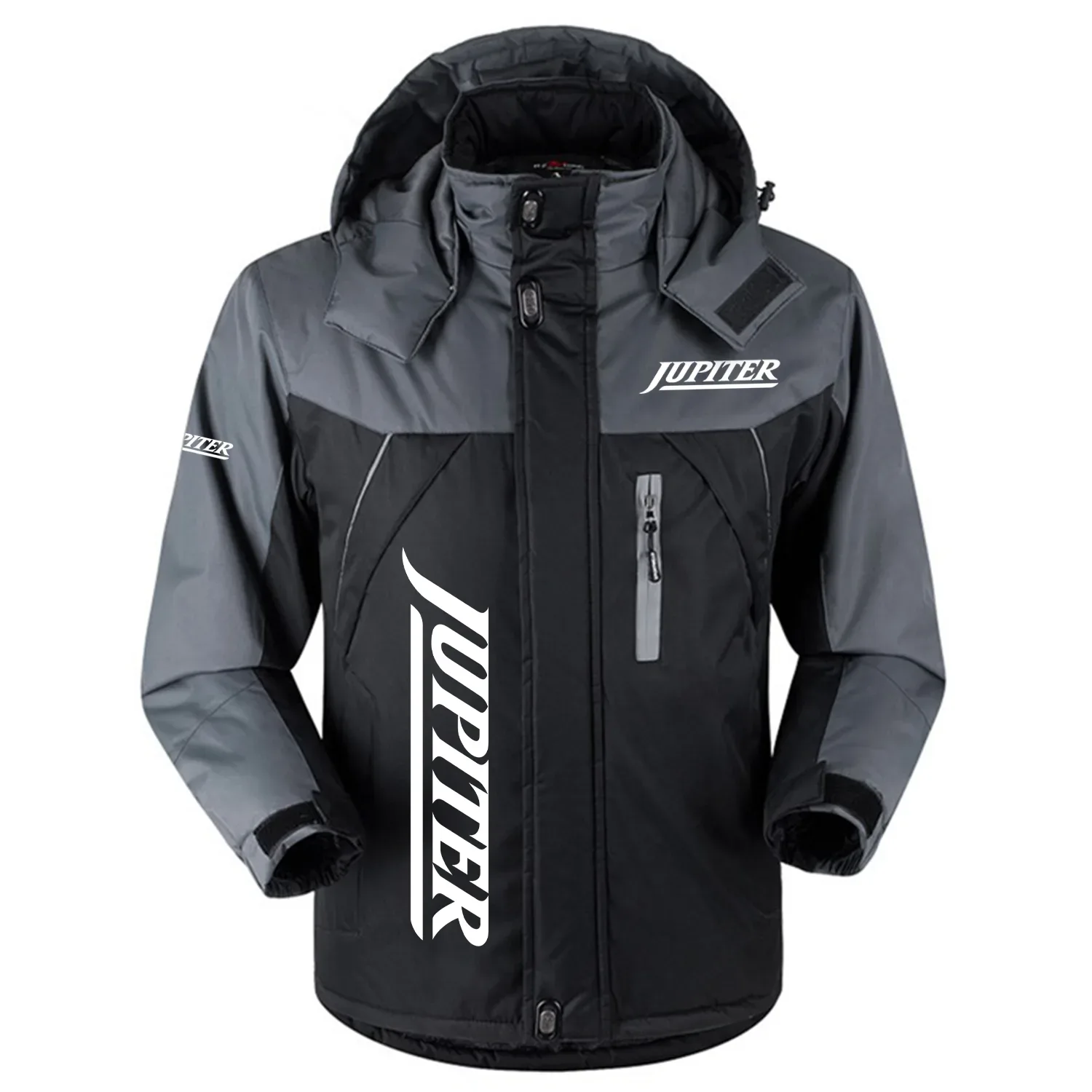 Jupiter Exclusive Outdoor Charging Suit Plush Waterproof Windproof Jacket Detachable Hood TTPDPCS2409JPZ - Jupiter Jacket