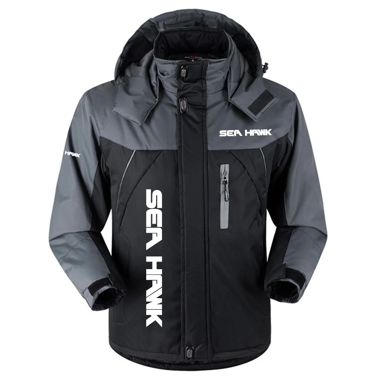 Seahawk Exclusive Outdoor Charging Suit Plush Waterproof Windproof Jacket Detachable Hood TTPDPCS2409SZZ - Seahawk Jacket
