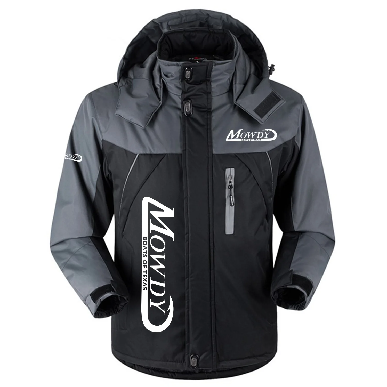Mowdy Exclusive Outdoor Charging Suit Plush Waterproof Windproof Jacket Detachable Hood HCPDPCS1409MOWZ – Mowdy Jacket
