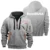 Benelli USA Exclusive Hoodie Half Zipper OUHU3DHHZ07BUZ – Benelli USA Hoodie