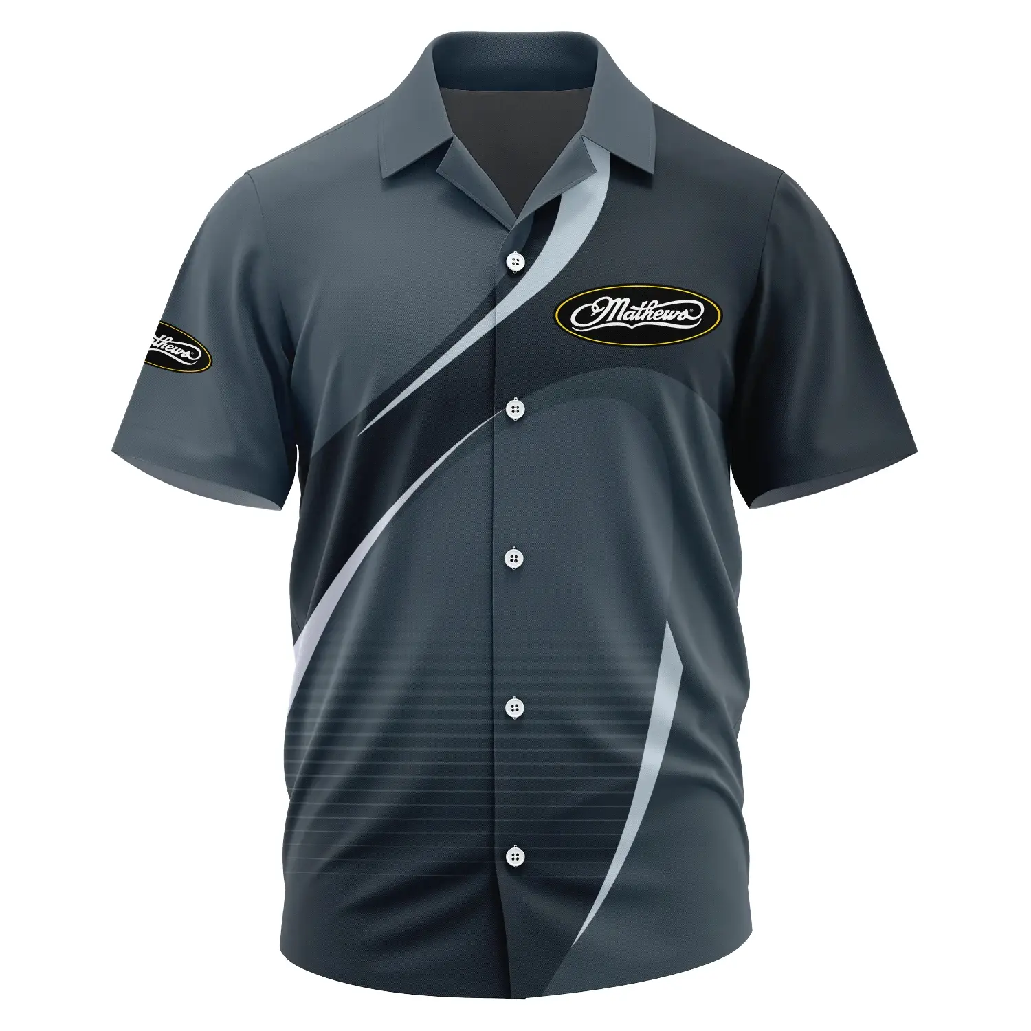 Mathews Archery Exclusive Short Sleeve Camp Collar Shirt OUHUHWS081501MAZ - Mathews Archery Shirt