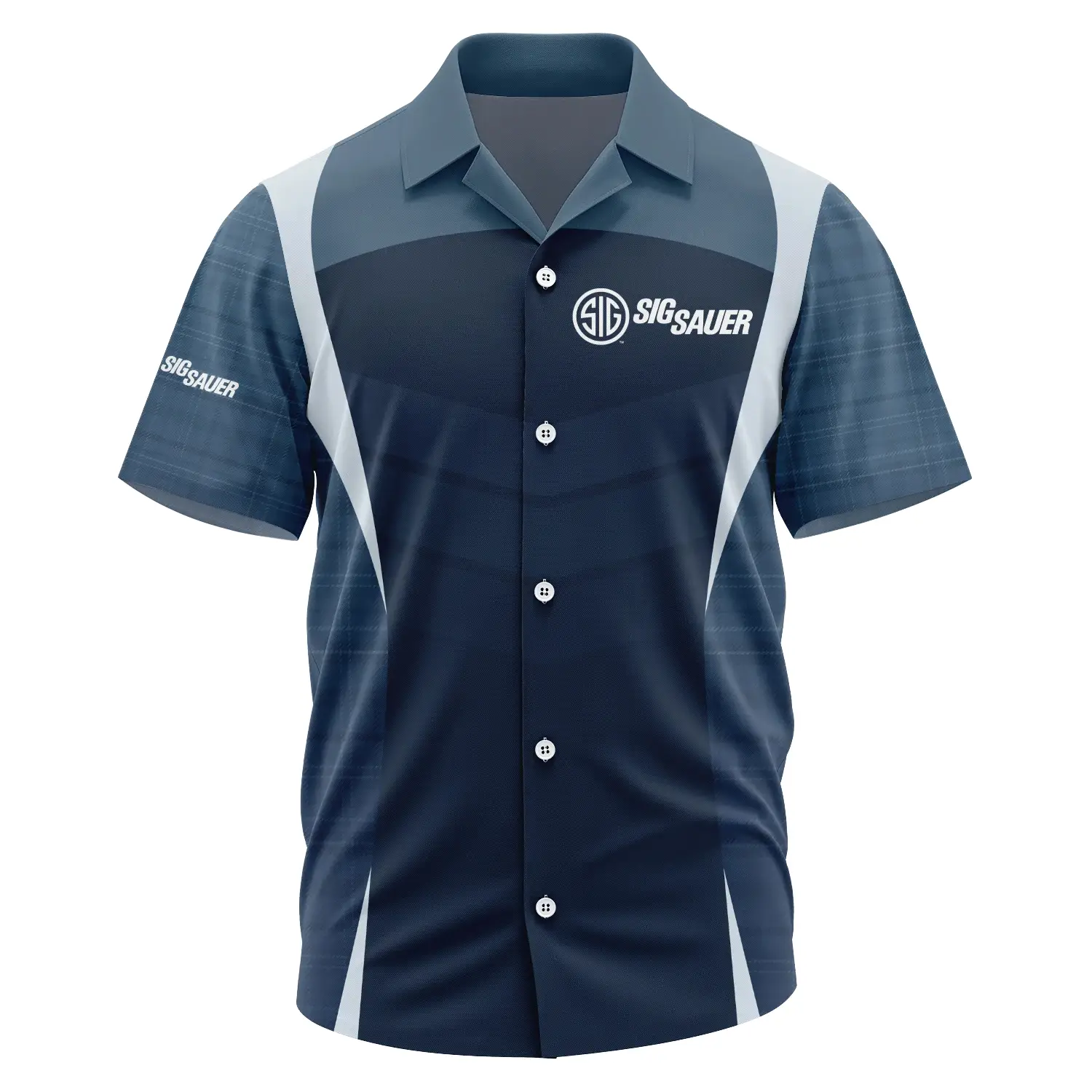 SIG Sauer Exclusive Short Sleeve Camp Collar Shirt OUHUHWS081503SSZ - SIG Sauer Shirt