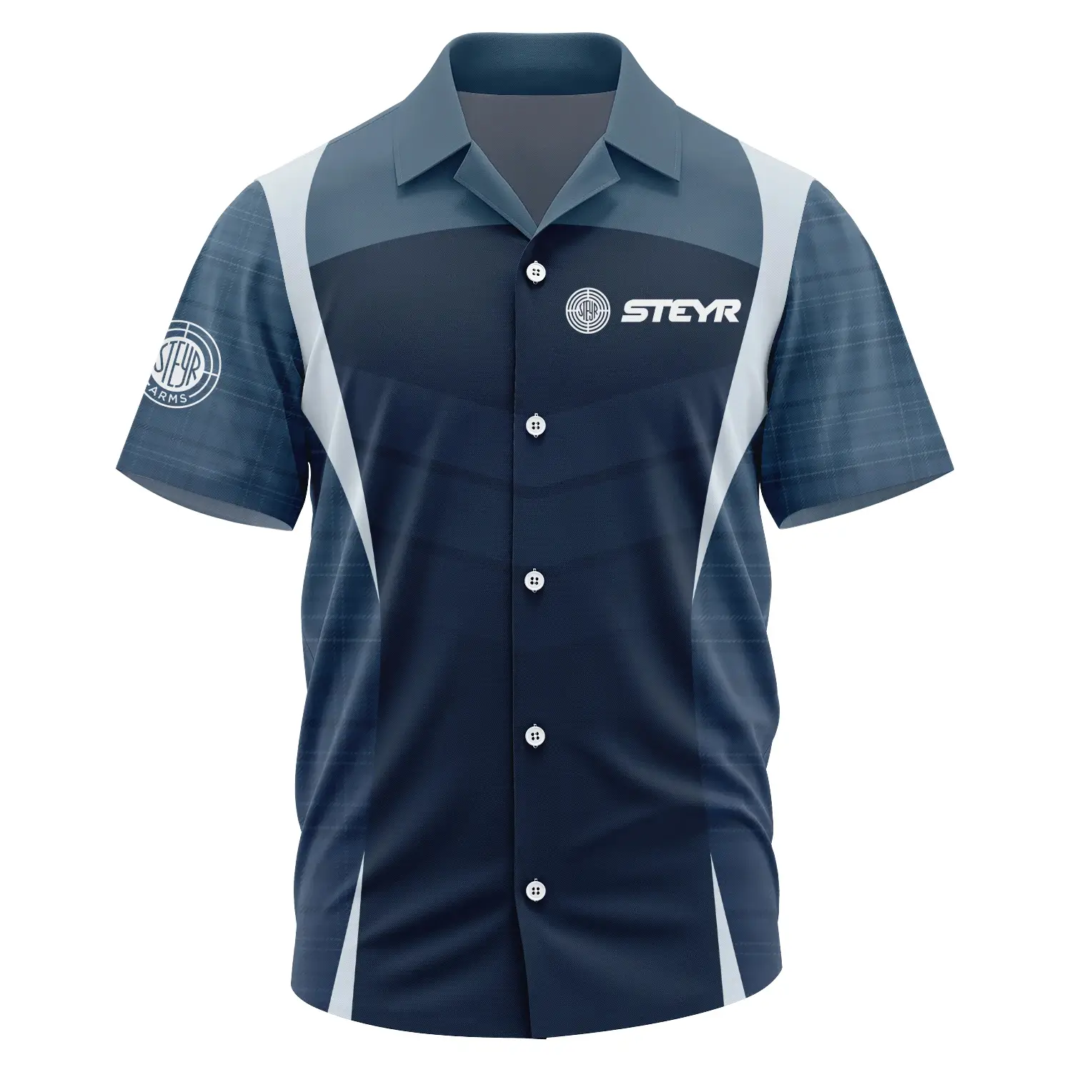 Steyr Exclusive Short Sleeve Camp Collar Shirt OUHUHWS081503STZ - Steyr Shirt