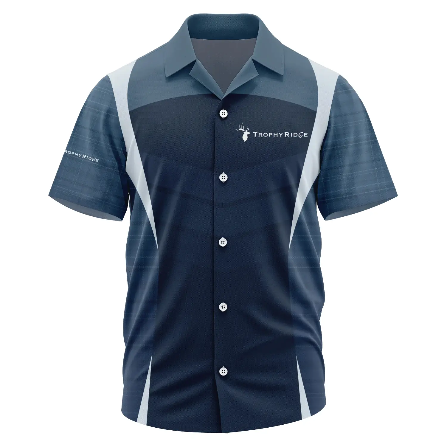 Trophy Ridge Exclusive Short Sleeve Camp Collar Shirt OUHUHWS081503TRZ - Trophy Ridge Shirt