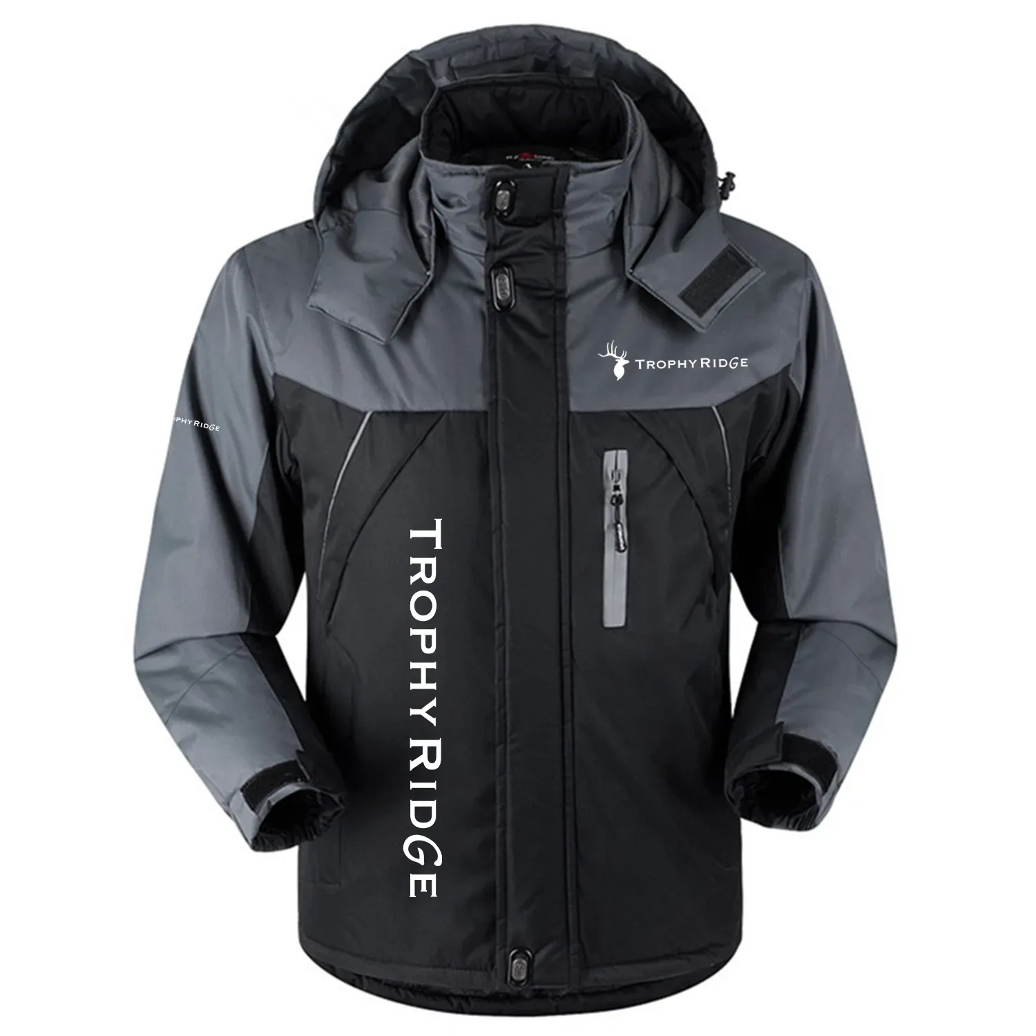Trophy Ridge Exclusive Outdoor Charging Suit Plush Waterproof Windproof Jacket Detachable Hood OUHUPCS0815TRZ - Trophy Ridge Jacket