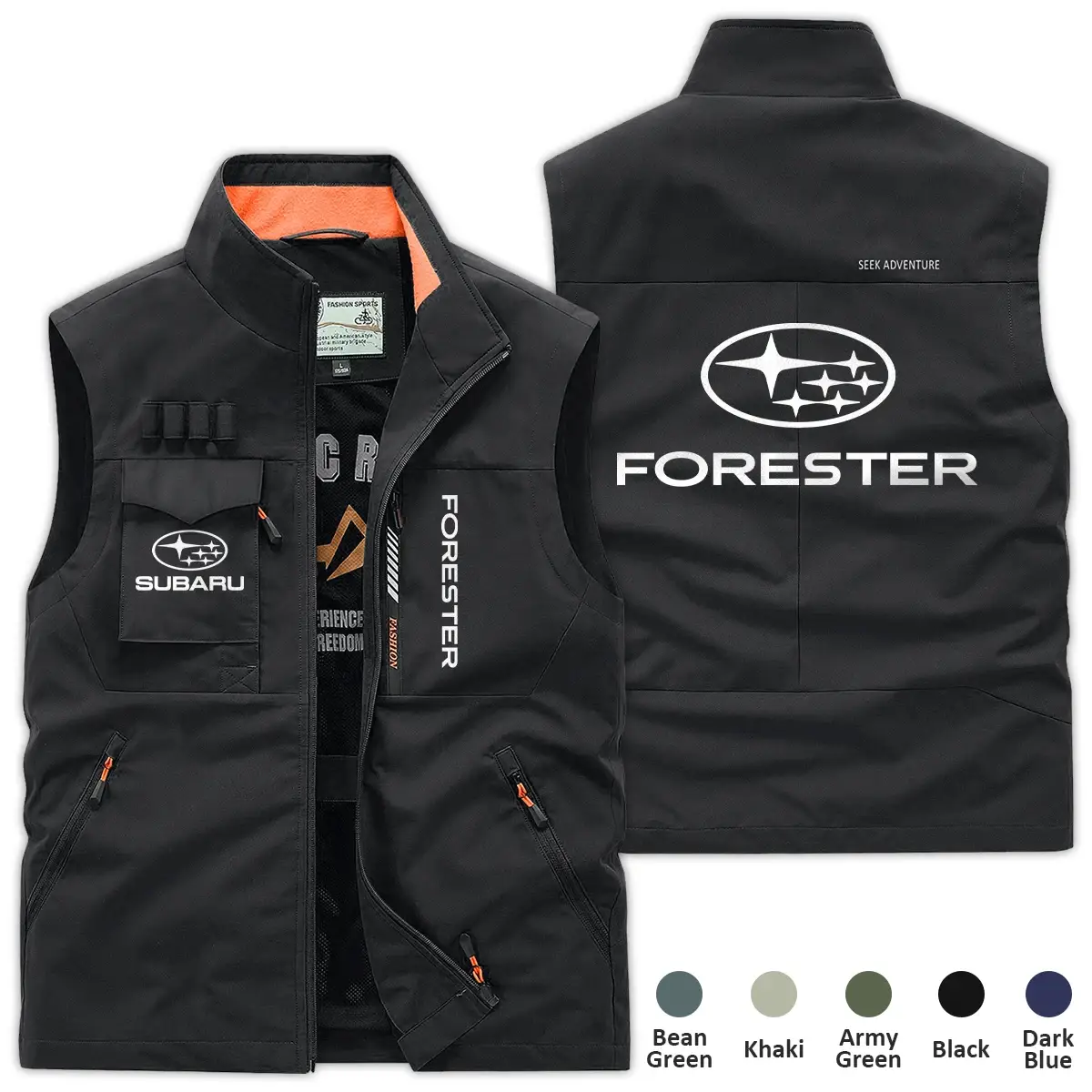 Subaru Forester Exclusive Outdoor Sleeveless Vest CAROSV1106SFWZ – Subaru Forester Vest