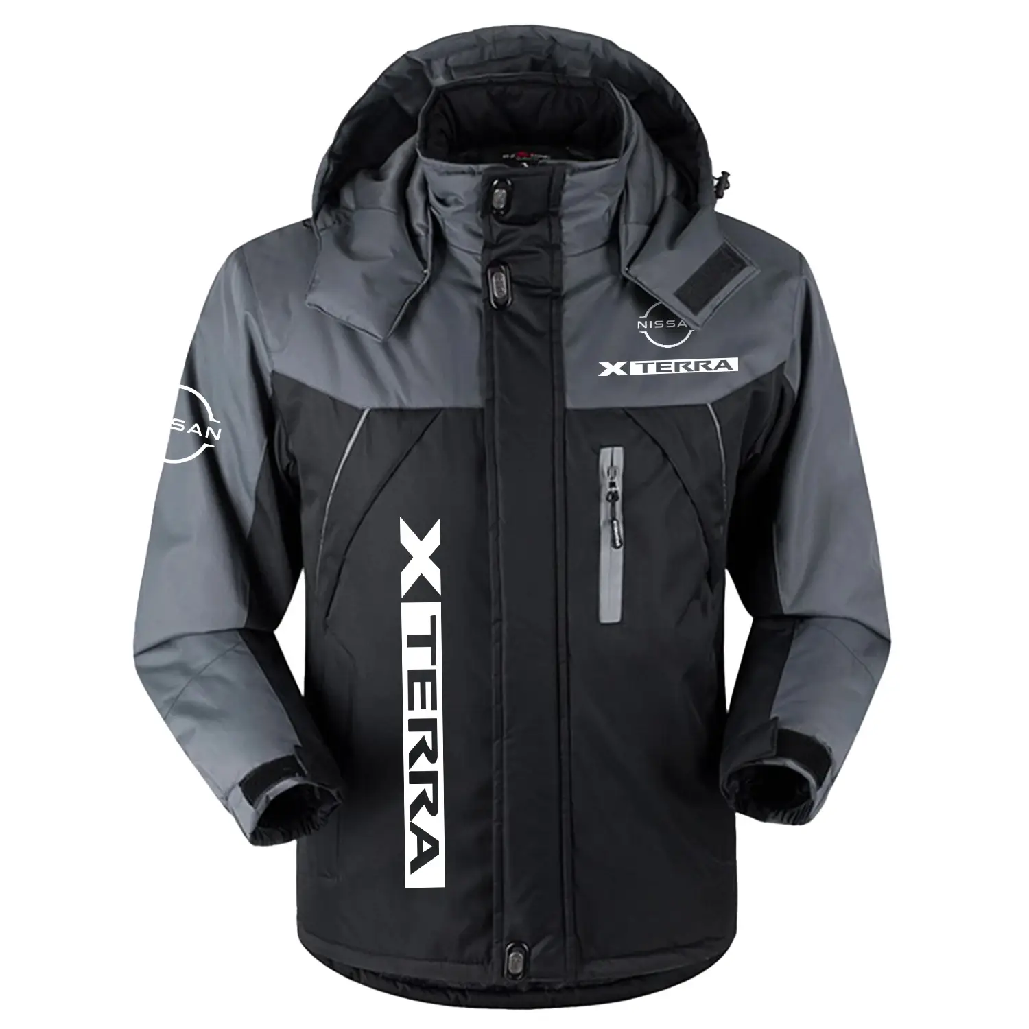 Nissan X-Terra Exclusive Outdoor Charging Suit Plush Waterproof Windproof Jacket Detachable Hood CARPCS1106NXTZ - Nissan X-Terra Jacket