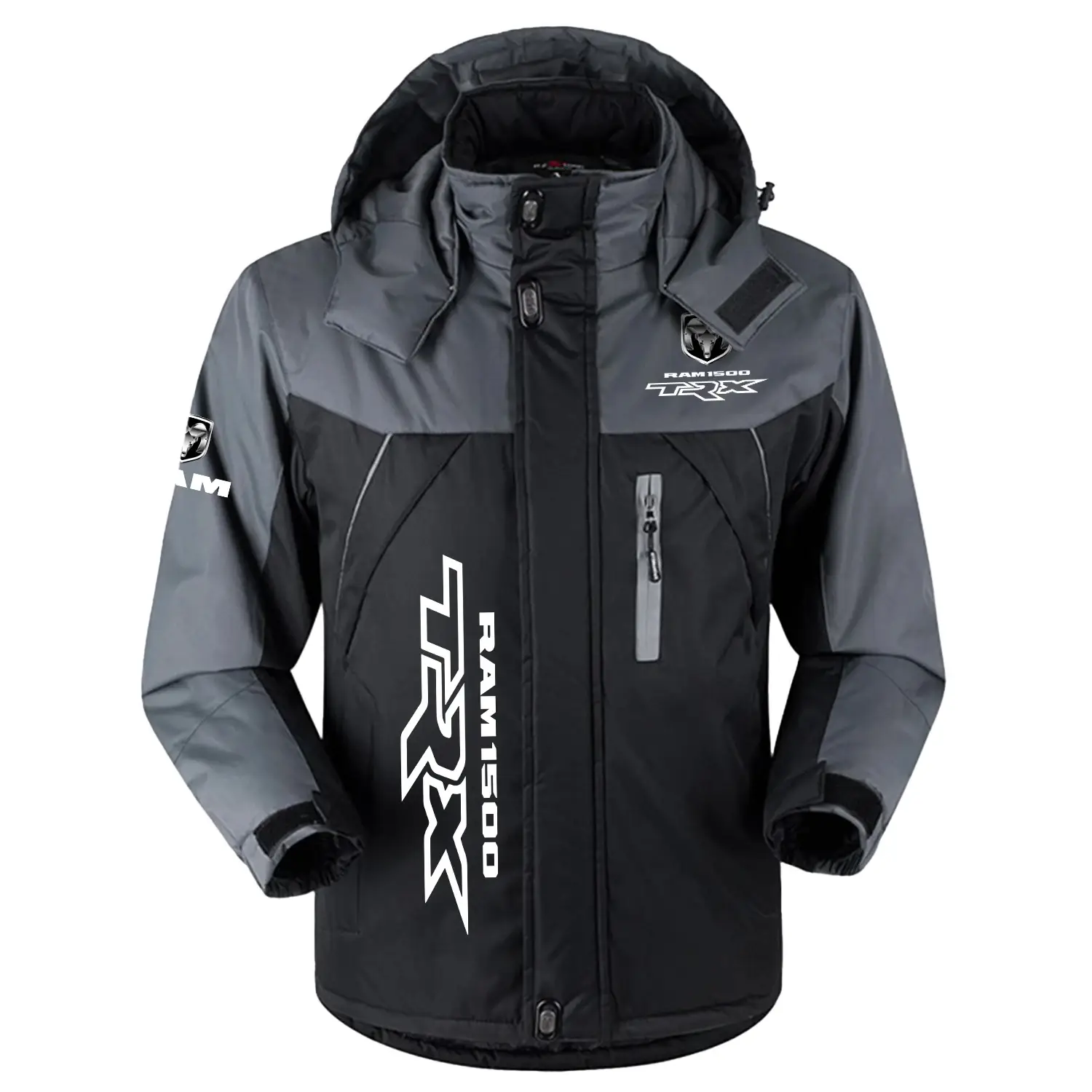 Ram 1500 TRX Exclusive Outdoor Charging Suit Plush Waterproof Windproof Jacket Detachable Hood CARPCS1106RTRZ - Ram 1500 TRX Jacket