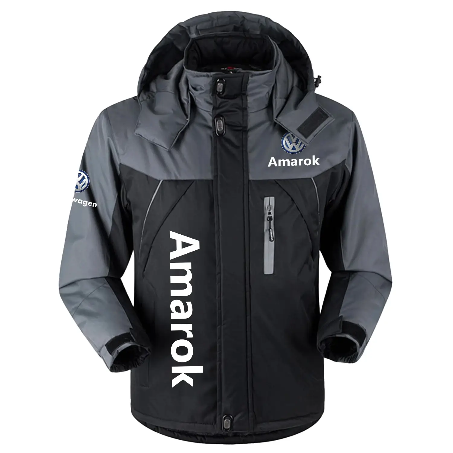 Volkswagen Amarok Exclusive Outdoor Charging Suit Plush Waterproof Windproof Jacket Detachable Hood CARPCS1106VKAZ – Volkswagen Amarok Jacket