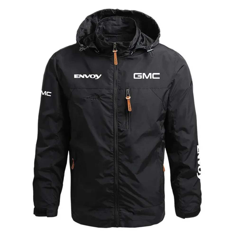 GMC Envoy Waterproof Outdoor Jacket Detachable Hood Windbreaker HTWOJGMCENV - GMC Jacket