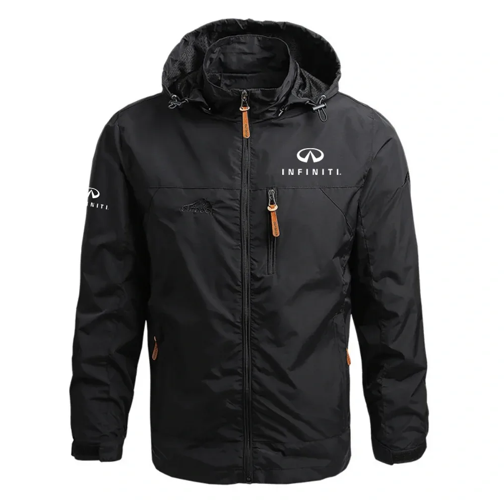 Infiniti Exclusive Waterproof Outdoor Jacket Detachable Hood Windbreaker HTWOJINFZZ - Infiniti Jacket