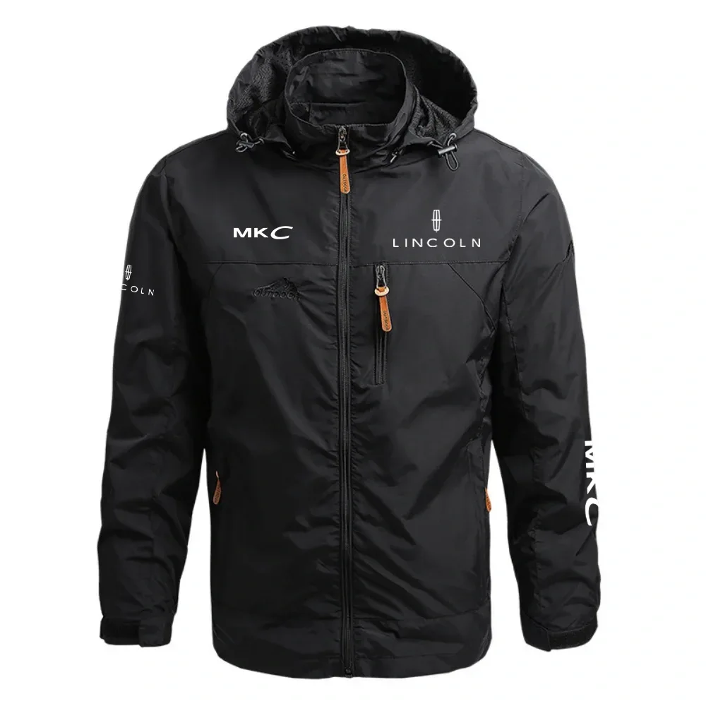 Lincoln MKC Waterproof Outdoor Jacket Detachable Hood Windbreaker HTWOJLCMKC - Lincoln Jacket
