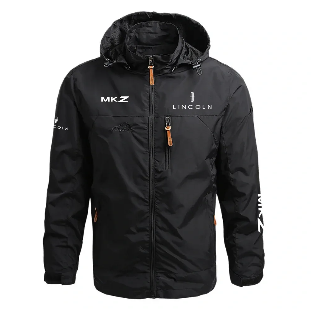 Lincoln MKZ Waterproof Outdoor Jacket Detachable Hood Windbreaker HTWOJLCMKZ - Lincoln Jacket