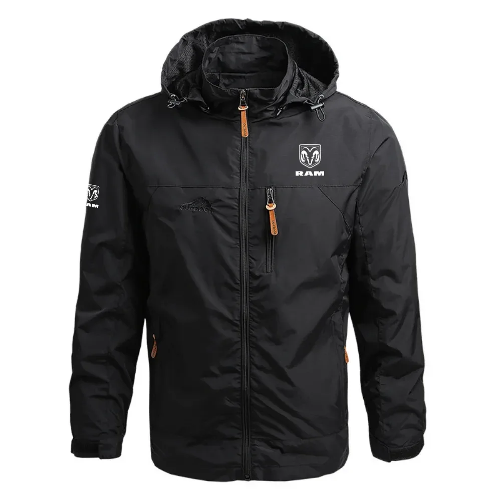 Ram Exclusive Waterproof Outdoor Jacket Detachable Hood Windbreaker HTWOJRMZZ - Ram Jacket