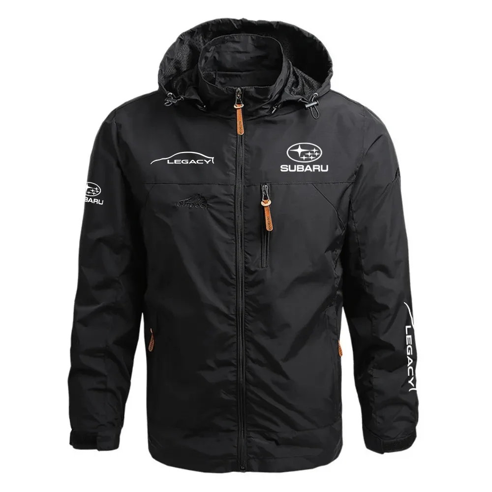 Subaru Legacy Waterproof Outdoor Jacket Detachable Hood Windbreaker HTWOJSULEG – Subaru Jacket