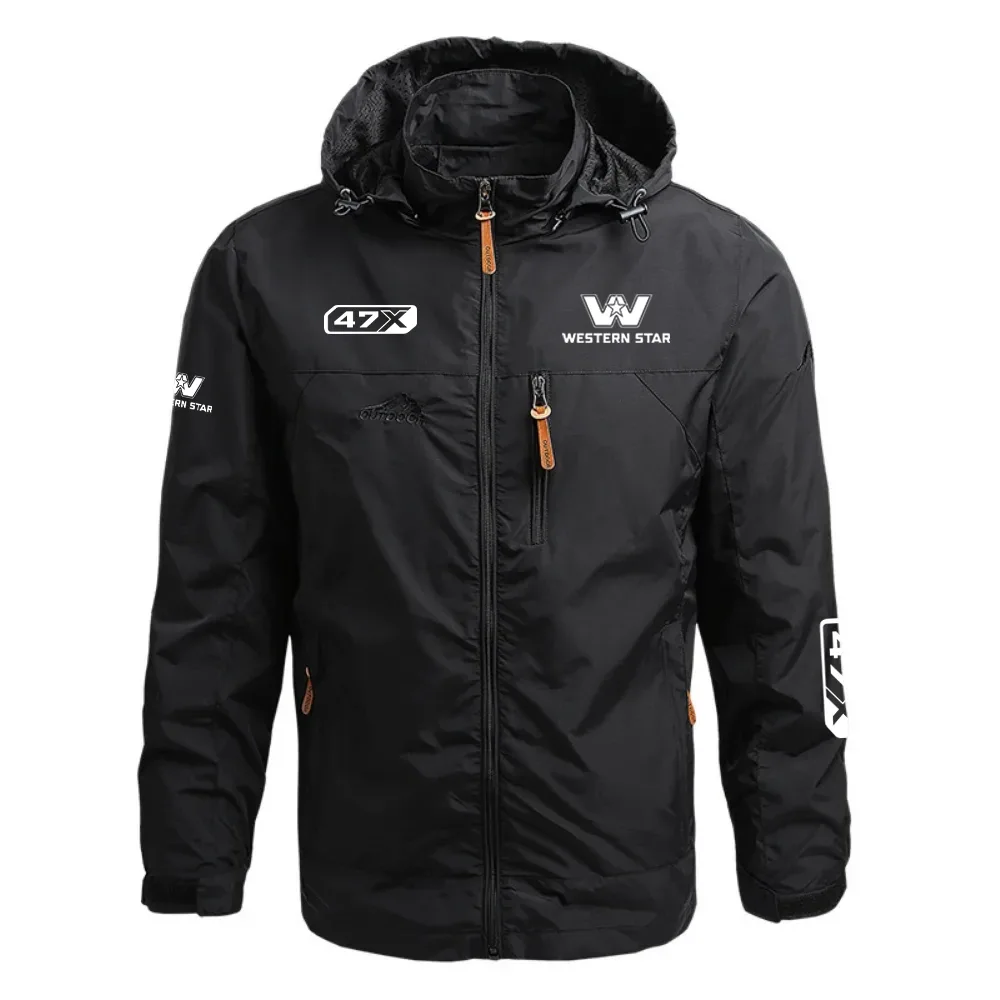 Western Star 47X Waterproof Outdoor Jacket Detachable Hood Windbreaker HTWOJWS47X - Western Star Jacket