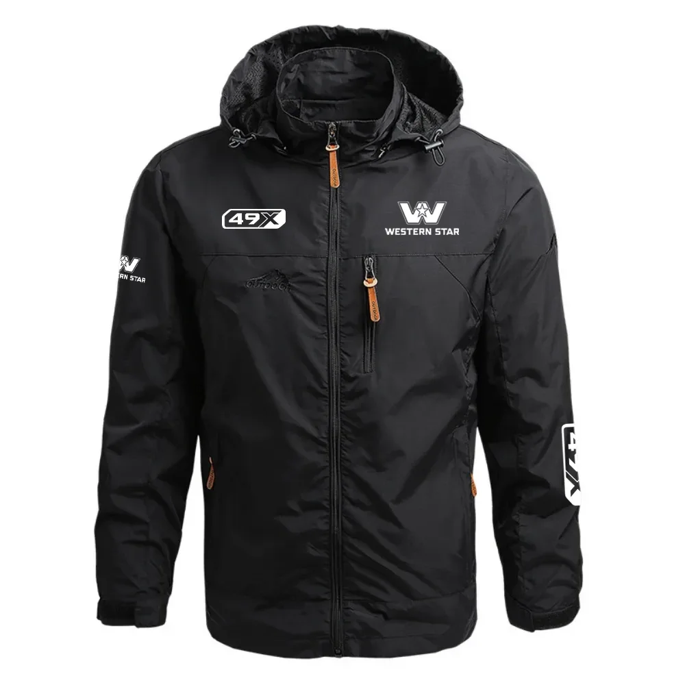 Western Star 49X Waterproof Outdoor Jacket Detachable Hood Windbreaker HTWOJWS49X - Western Star Jacket
