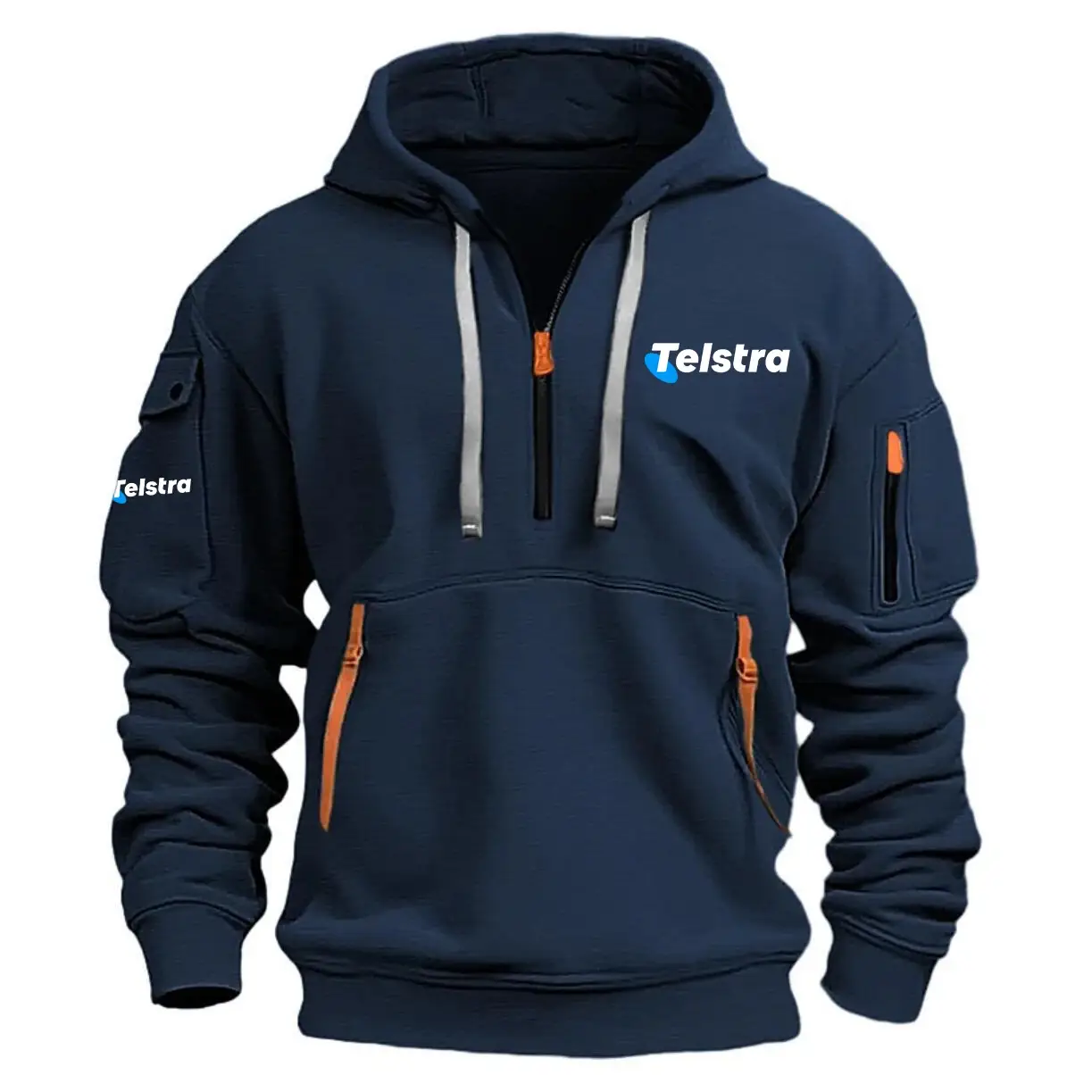 Telstra Exclusive Half Zipper Hoodie OUASHHZ2705TTZ – Telstra Hoodie