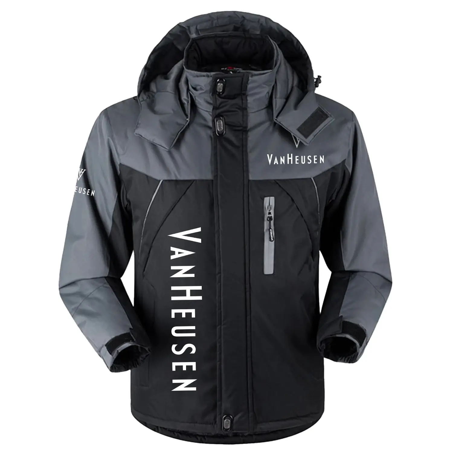Van Heusen Exclusive Outdoor Charging Suit Plush Waterproof Windproof Jacket Detachable Hood OUASPCS2705VHZ – Van Heusen Jacket