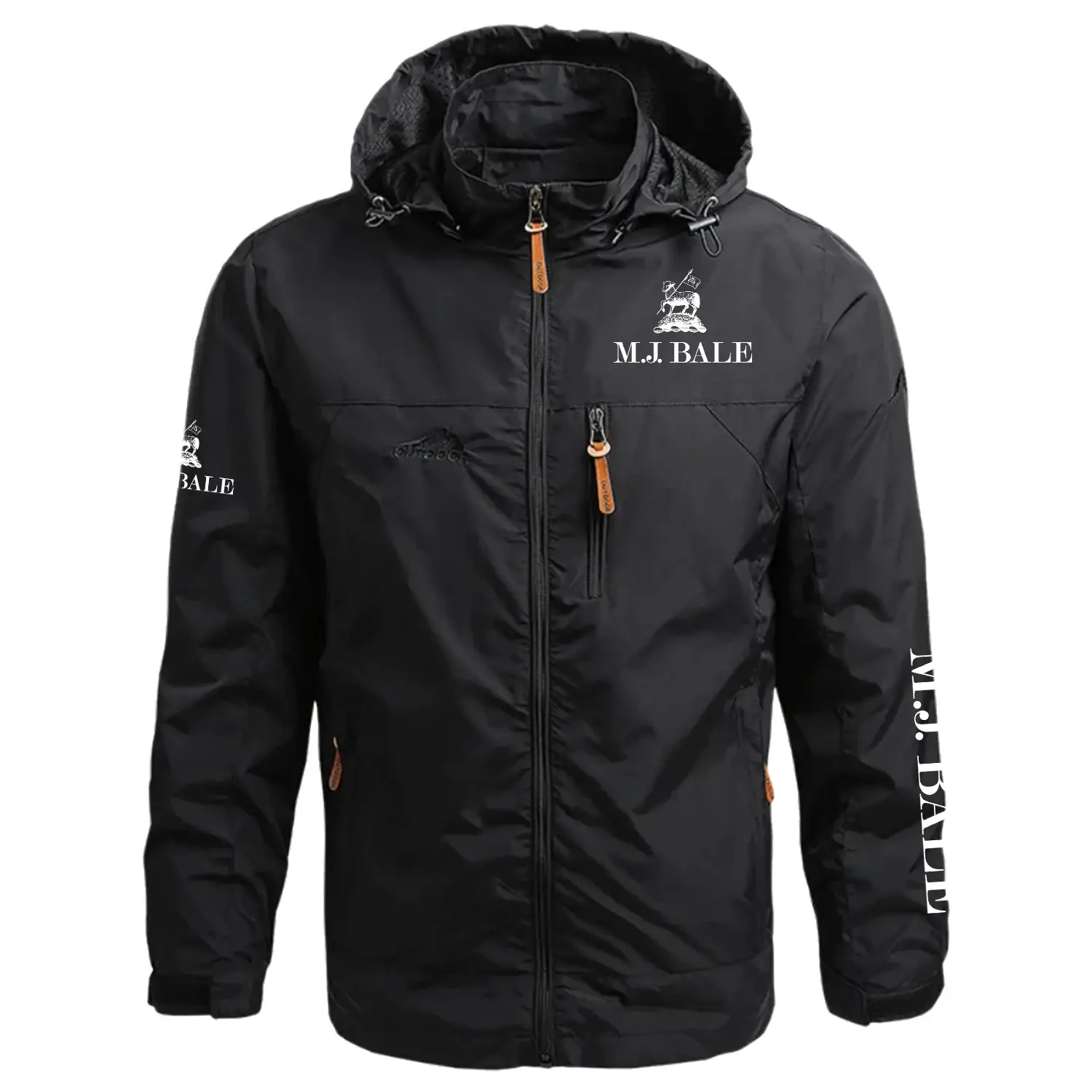 M.J. Bale Exclusive Waterproof Outdoor Jacket Detachable Hood Windbreaker OUASWOJ2705MJZ - M.J. Bale Jacket