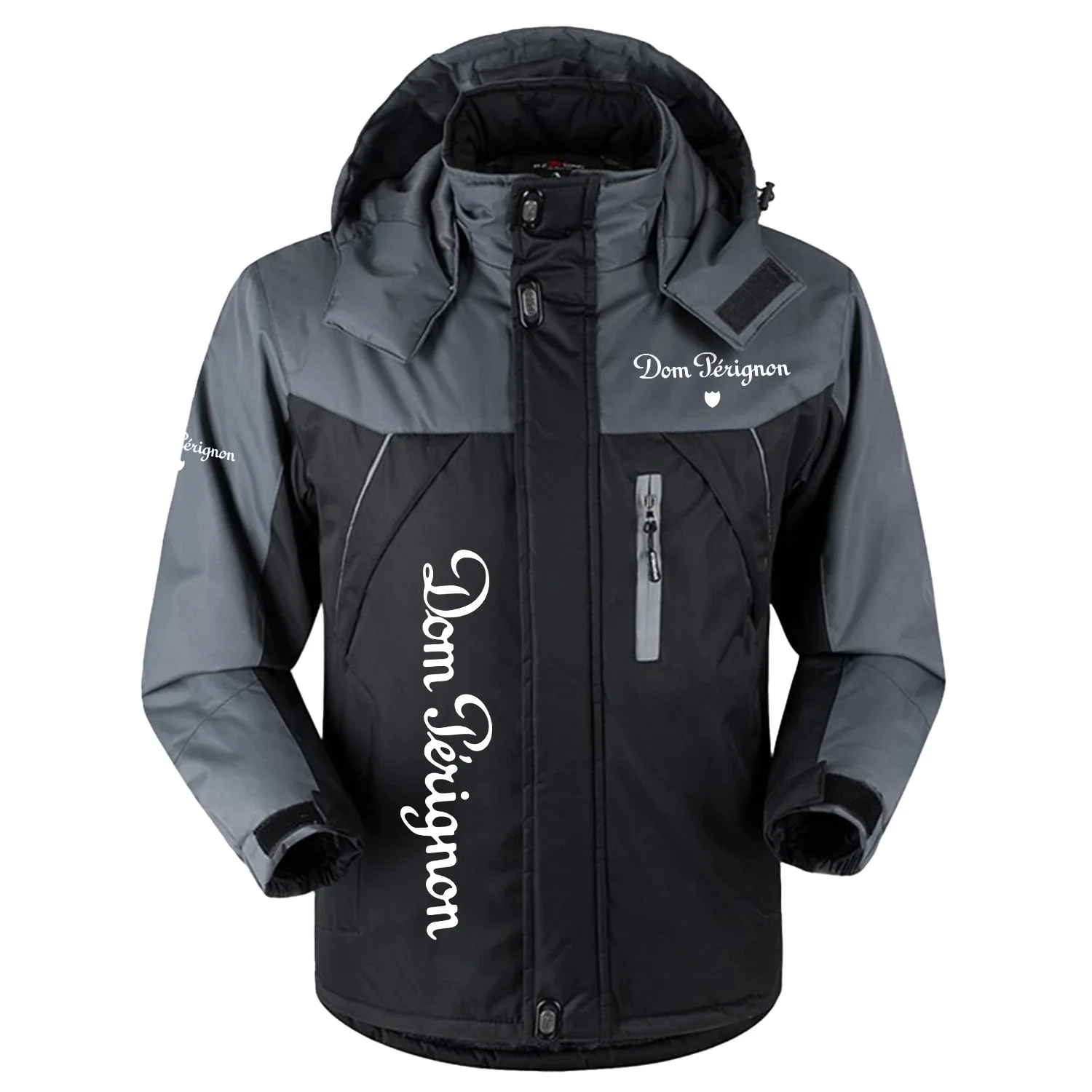Dom Pérignon Exclusive Outdoor Charging Suit Plush Waterproof Windproof Jacket Detachable Hood OUEUPCS2705DPZ - Dom Pérignon Jacket