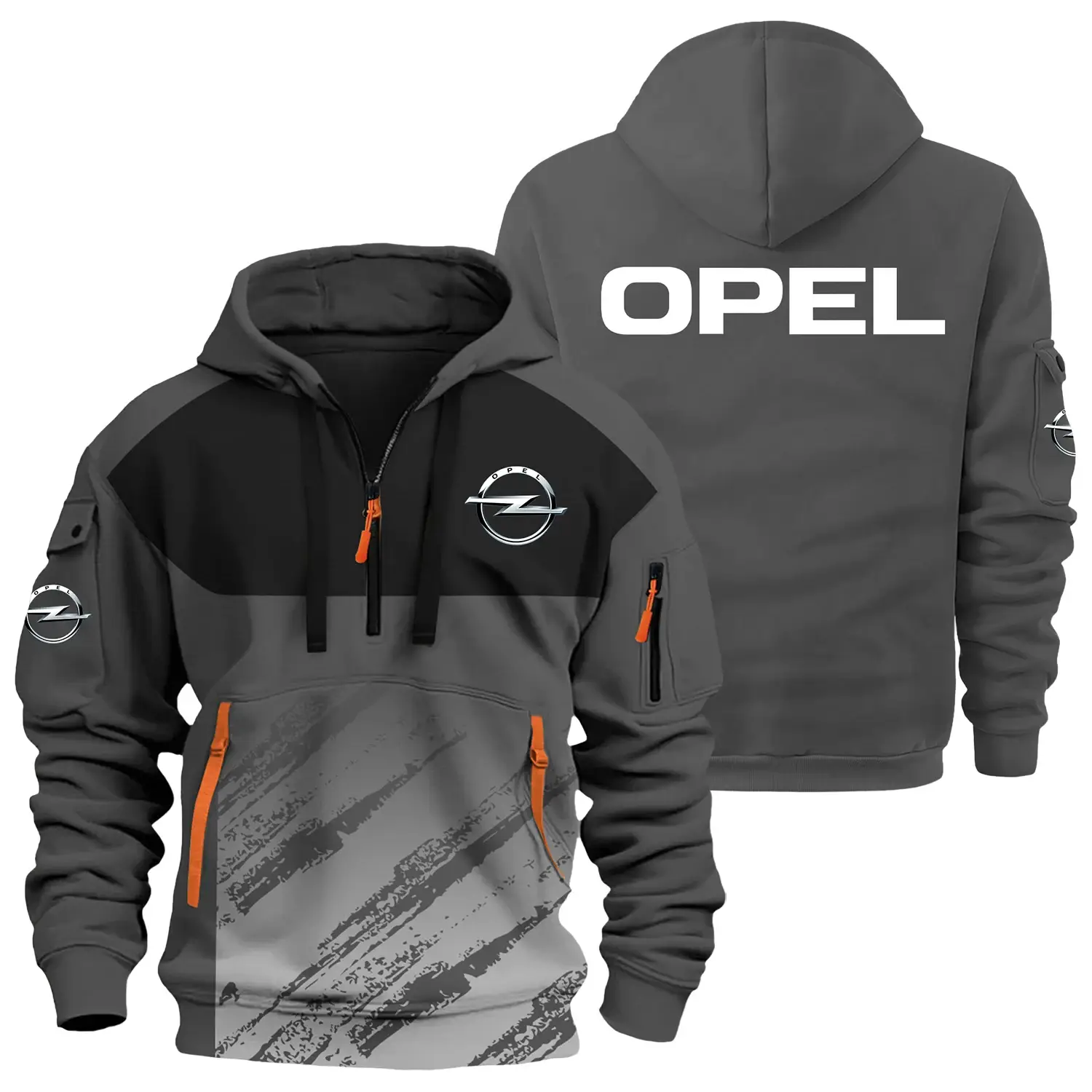 Opel Exclusive Half Zipper Hoodie OUFAHHZ3D004OPEZ – Opel Hoodie