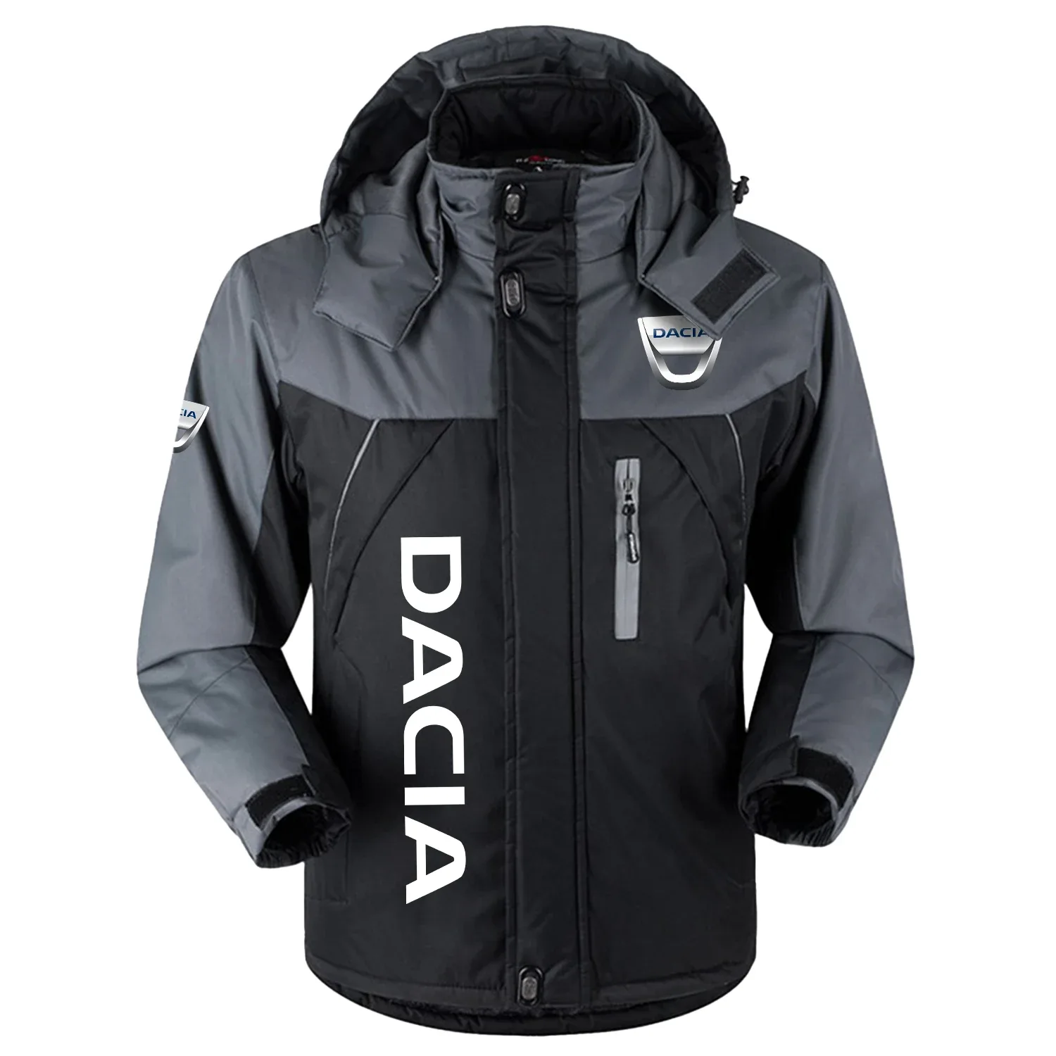 Dacia Exclusive Outdoor Charging Suit Plush Waterproof Windproof Jacket Detachable Hood OUFAPCS2905DACZ – Dacia Jacket