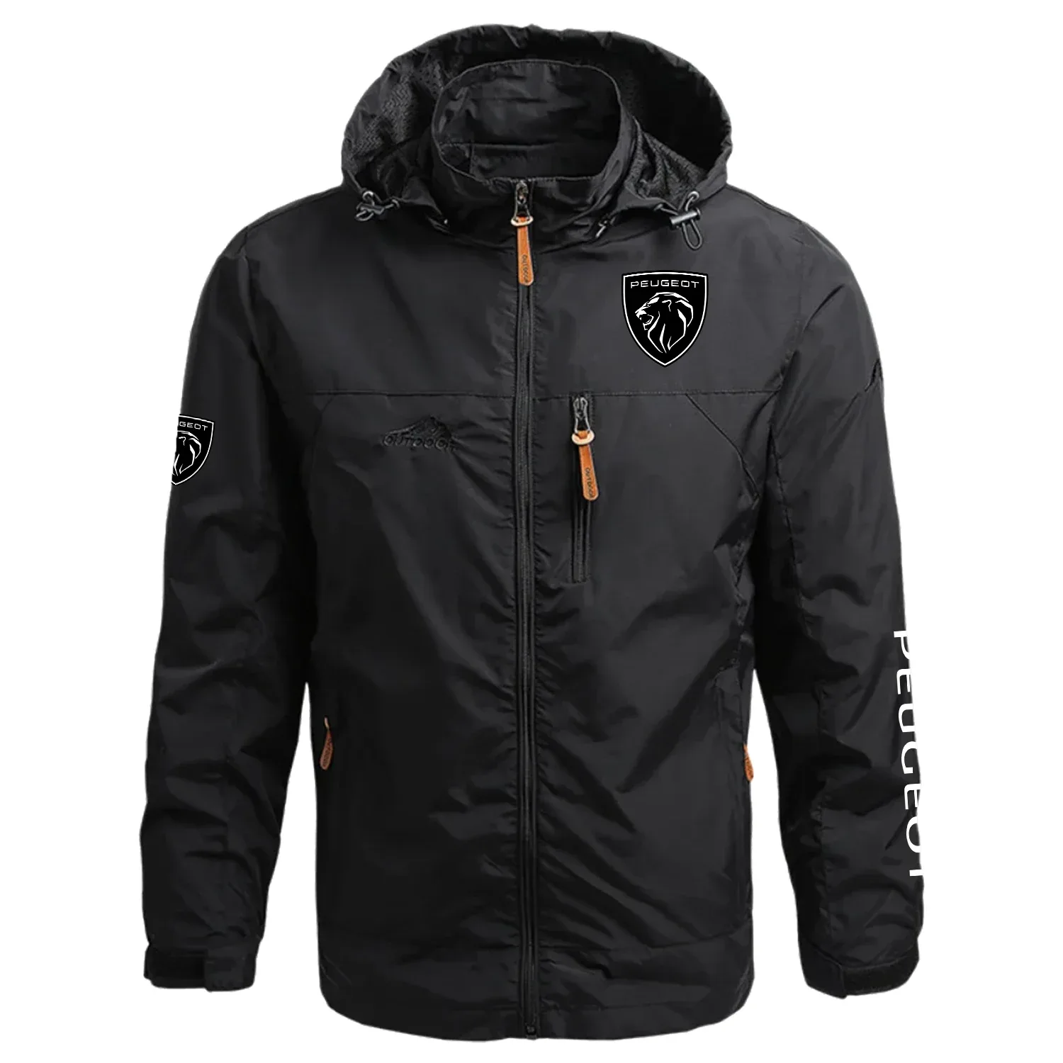 Peugeot Exclusive Waterproof Outdoor Jacket Detachable Hood Windbreaker OUFAWOJ2905PGTZ – Peugeot Jacket