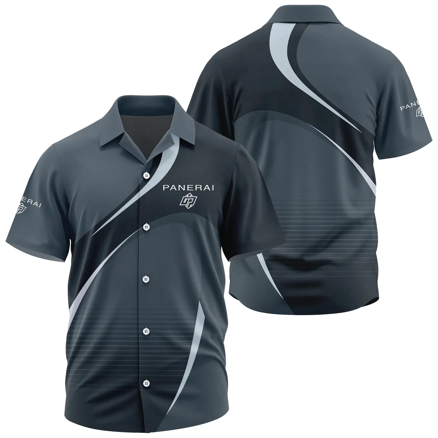 Panerai Exclusive Short Sleeve Camp Collar Shirt OUWCHWS001PNZ – Panerai Shirt