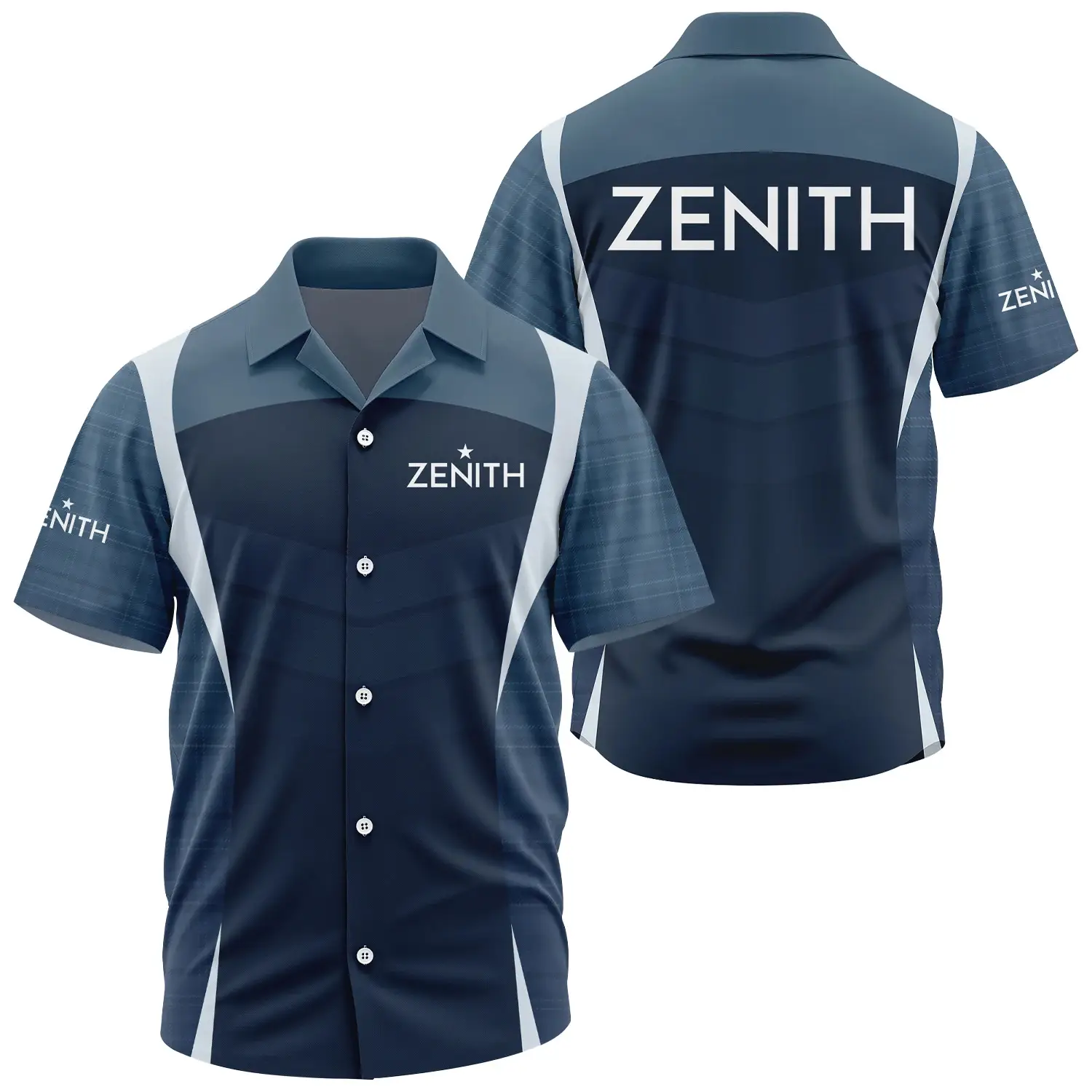 Zenith Exclusive Short Sleeve Camp Collar Shirt OUWCHWS003ZNZ – Zenith Shirt