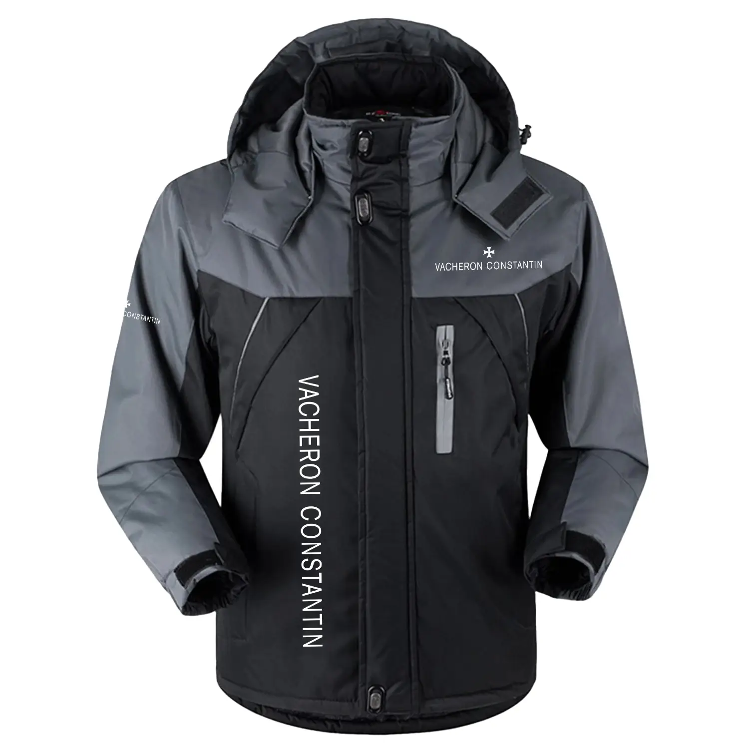 Vacheron Constantin Exclusive Outdoor Charging Suit Plush Waterproof Windproof Jacket Detachable Hood OUWCPCS0805VCZ – Vacheron Constantin Jacket