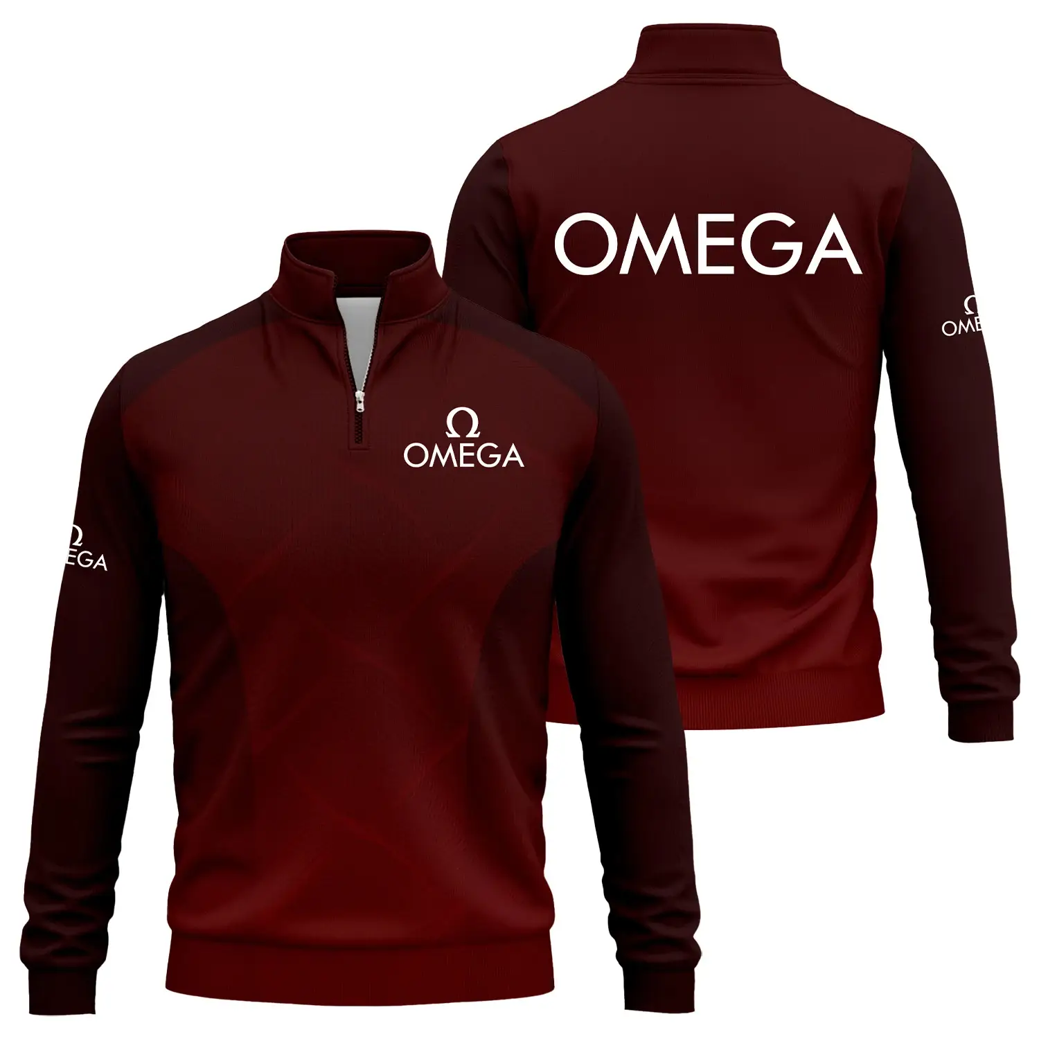 Omega Exclusive Quarter-Zip Sweatshirt OUWCQTZ005OMZ – Omega Sweatshirt
