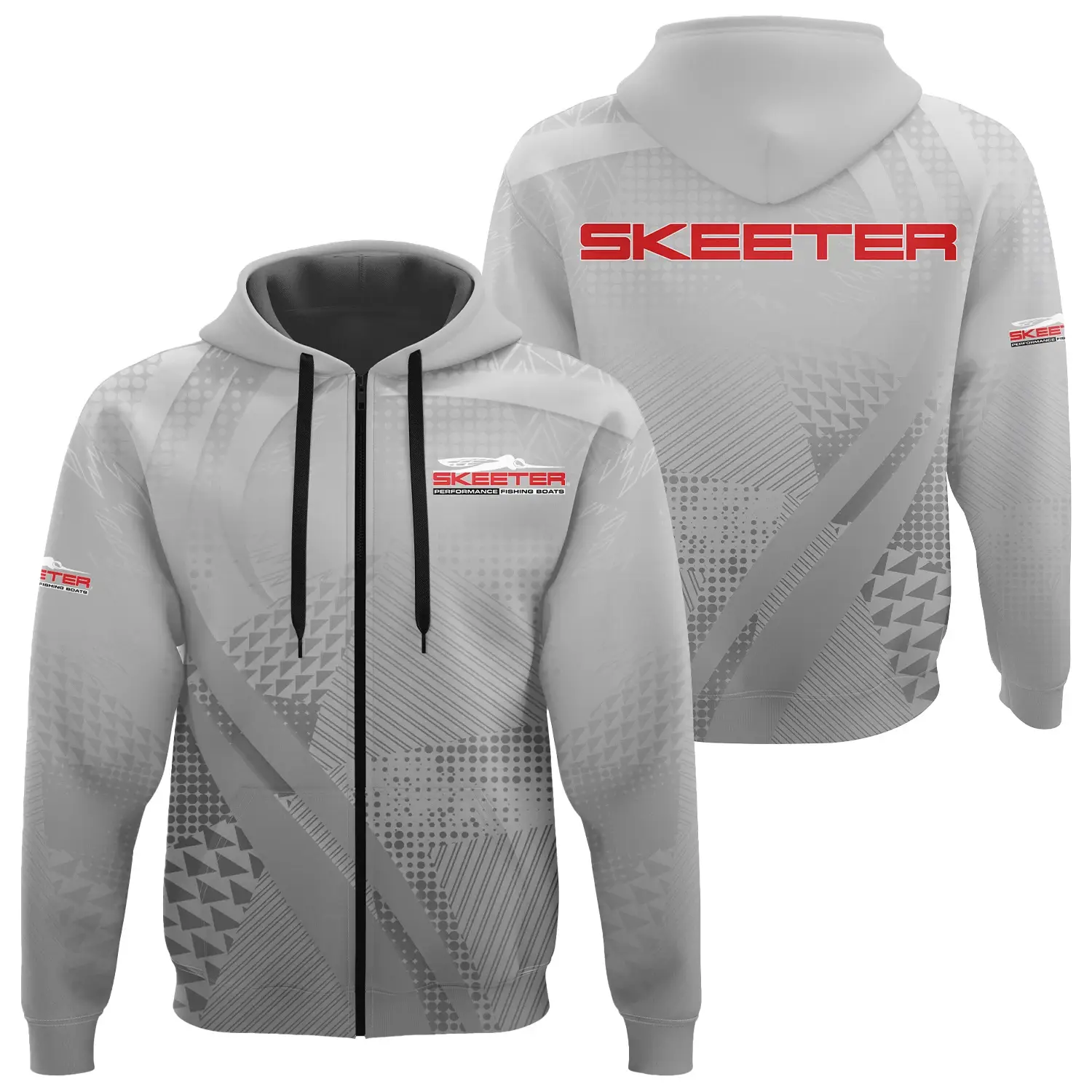 Skeeter Exclusive Zipper Hoodie TTFSHDZ3D081907STZ - Skeeter Hoodie