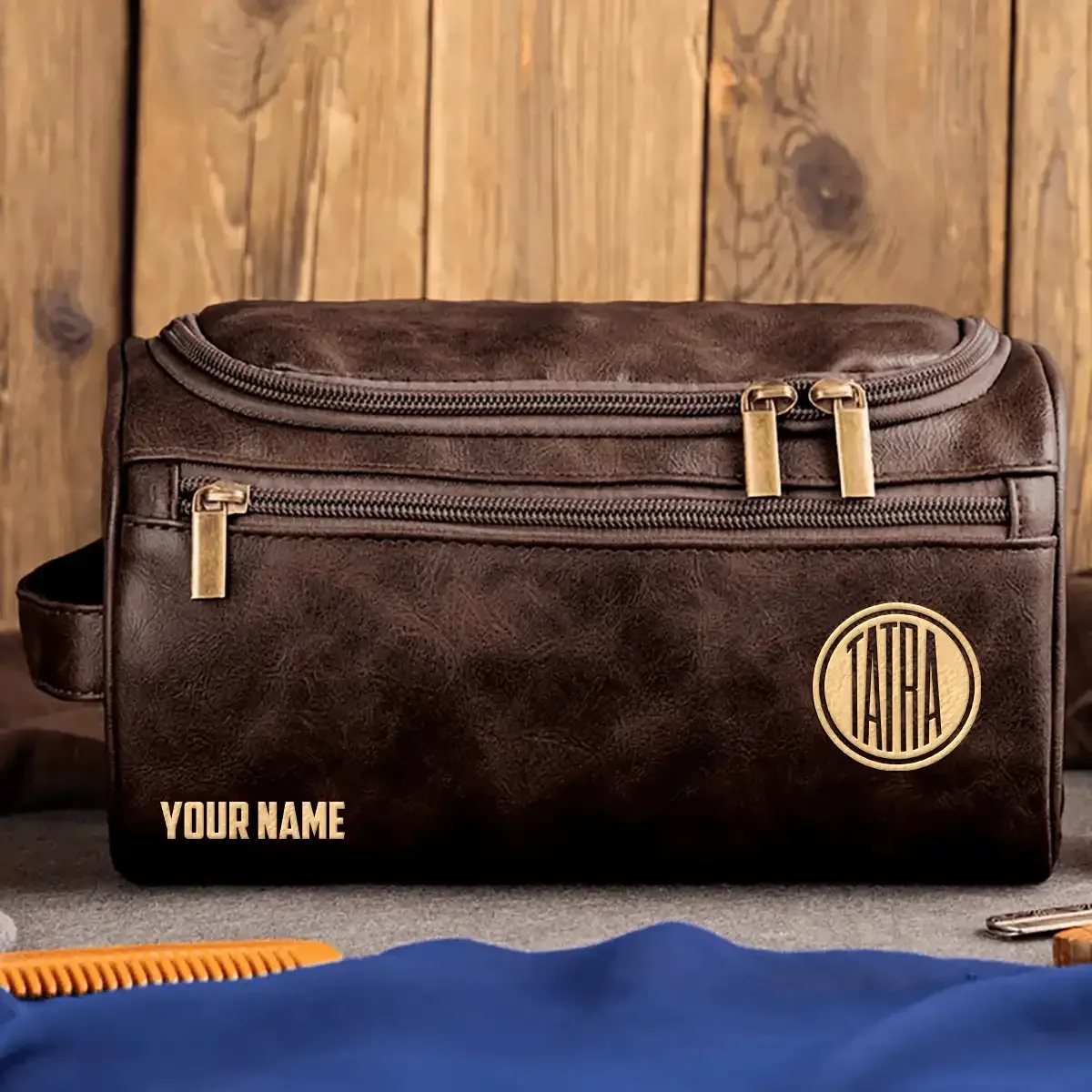 Tatra Exclusive Leather Toiletry Bag OUFALB0819TTZ - Tatra Bag
