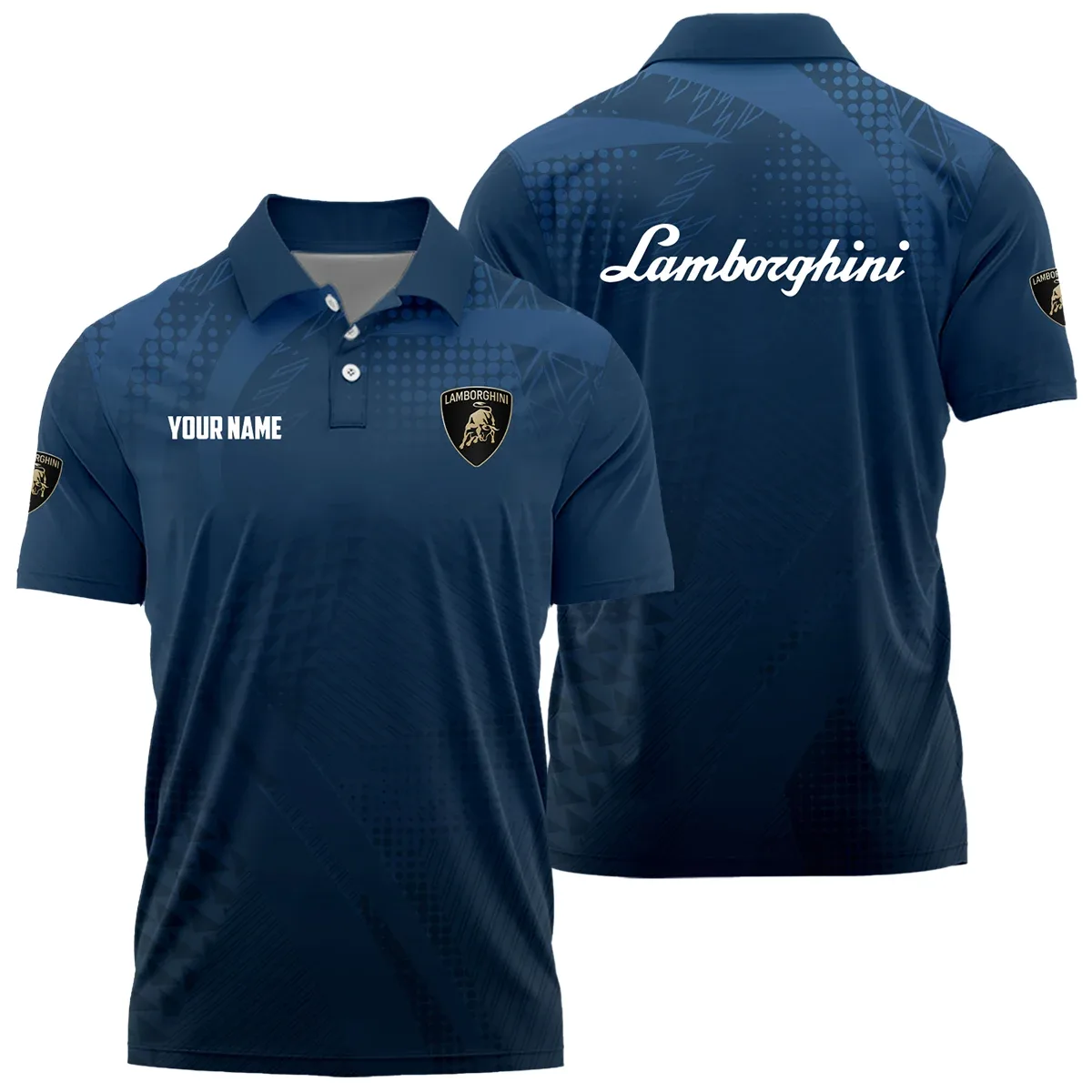 Lamborghini Exclusive Polo Shirt OUFAPLTS081907LBGZ - Lamborghini Polo Shirt