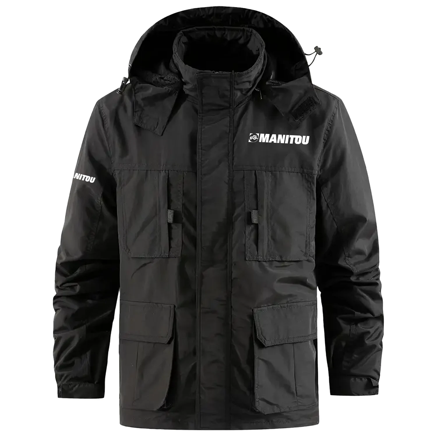 Manitou Exclusive Logo Multi Pocket Softshell Jacket Detachable Hood OUFASCLJ0819MNZ - Manitou Jacket