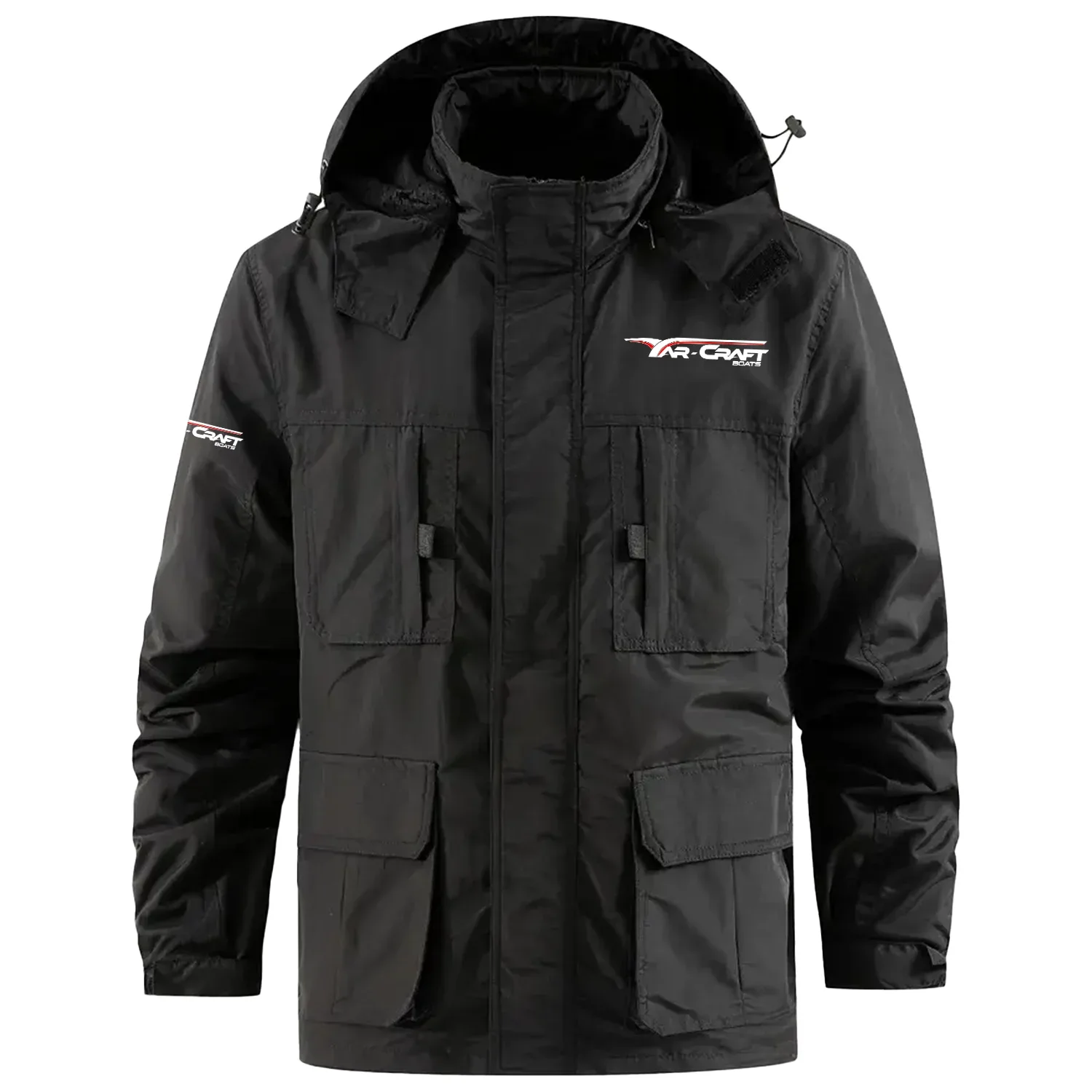Yar-Craft Exclusive Logo Multi Pocket Softshell Jacket Detachable Hood TTFSSCLJ0819YCZ - Yar-Craft Jacket