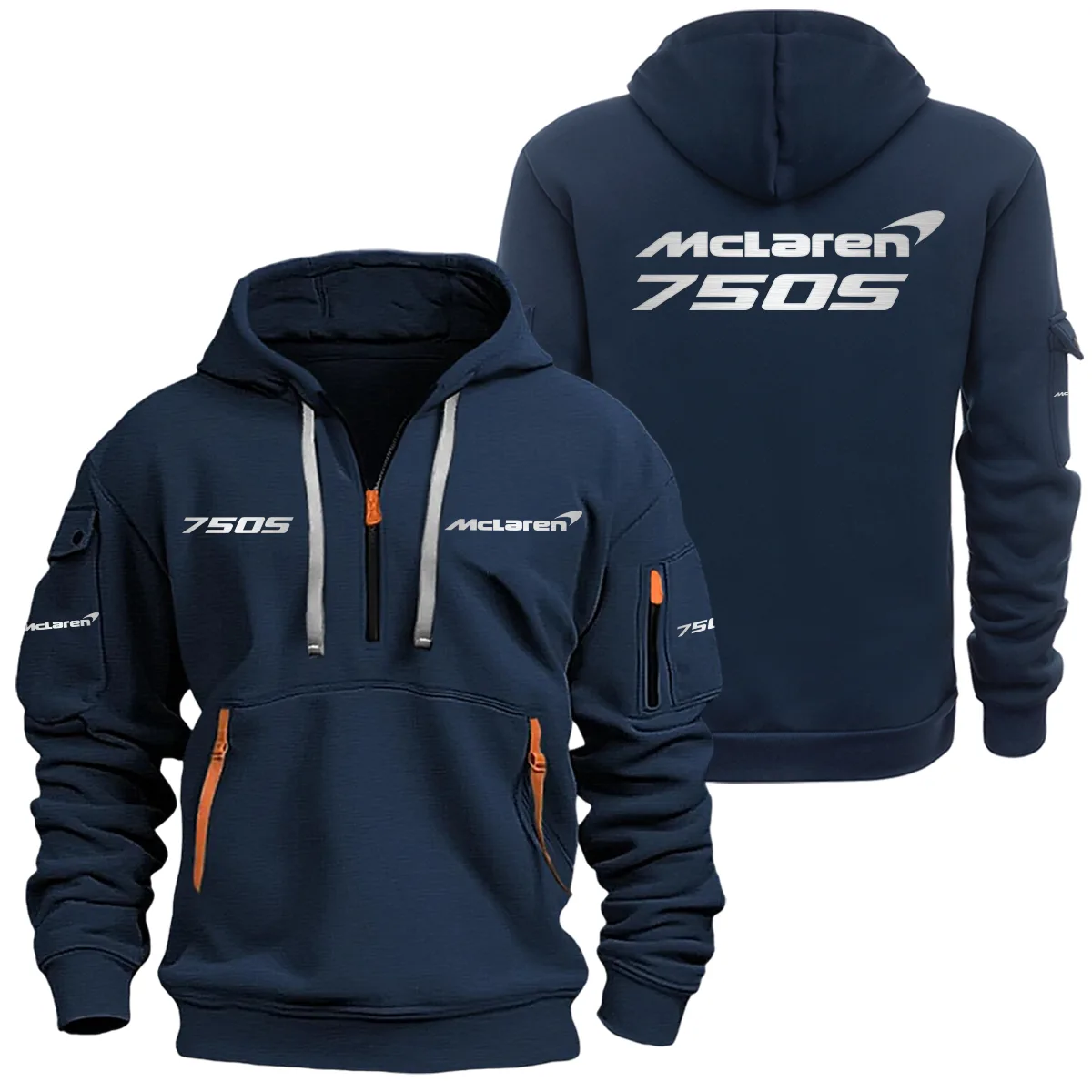 McLaren 750S Half Zipper Hoodie HTHHZMcL75S – McLaren 750S Hoodie
